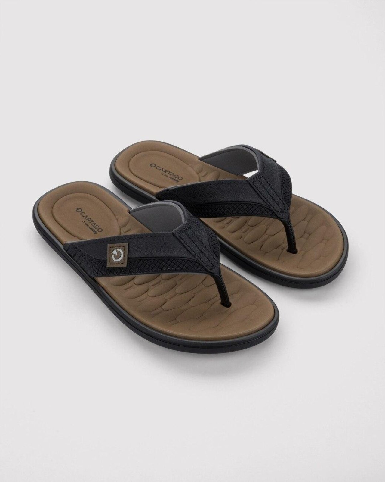 Chinelo Masculino Cartago Malta VII Preto