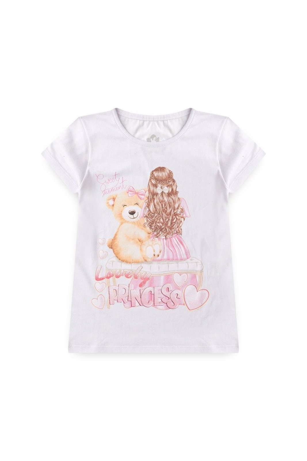 Infantil – Conjunto de Verão para Menina Blusa e Shorts Princess – GKS