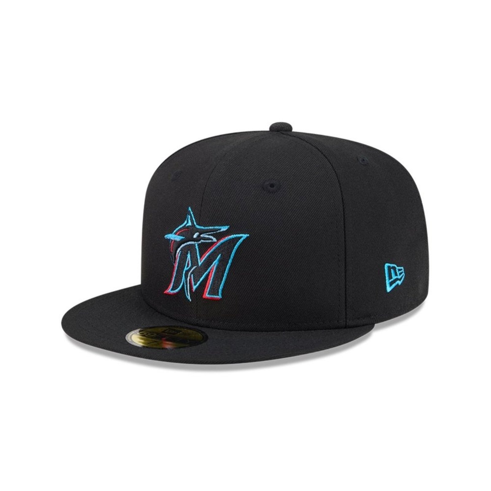 Bone New Era 59FIFTY MLB Miami Marlins