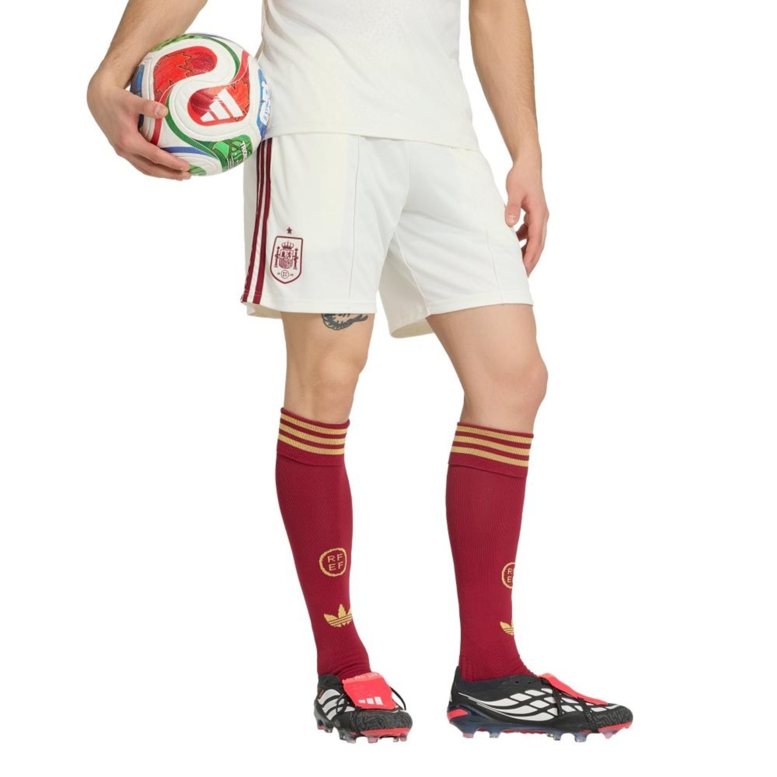 Shorts II Espanha 26 adidas Performance Branco