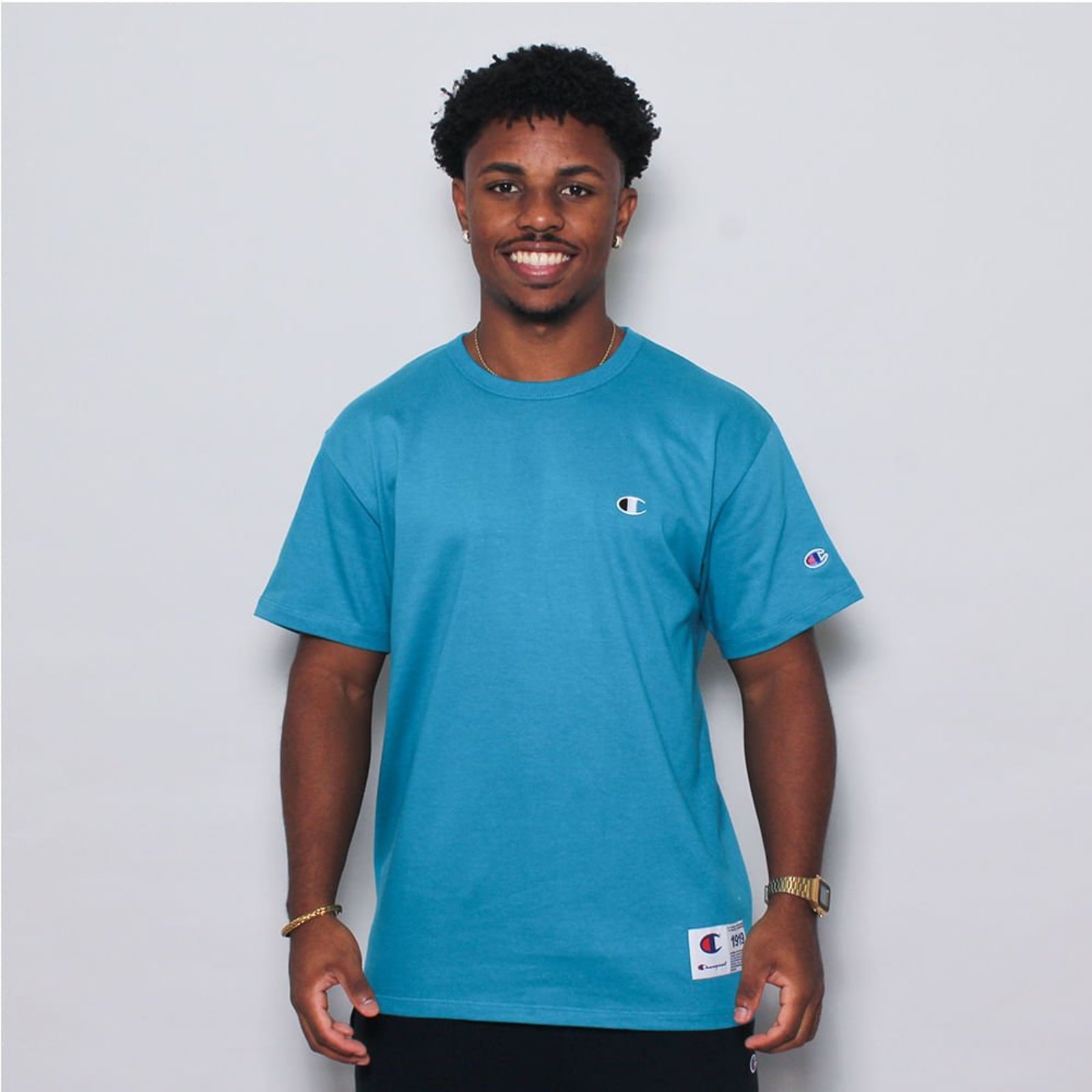 CAMISETA CHAMPION LIFE LOGO C EMB