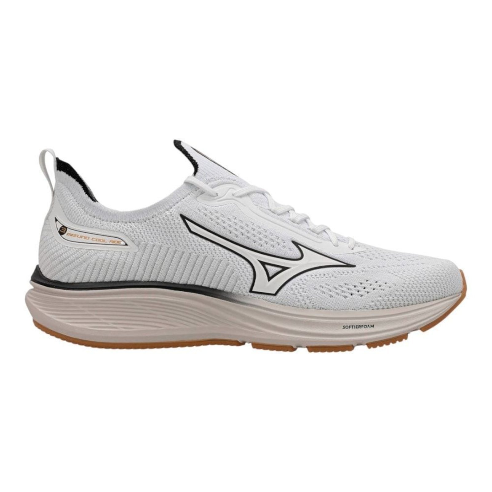 Tênis Mizuno Cool Ride 3 Masculino - Branco - mizuno