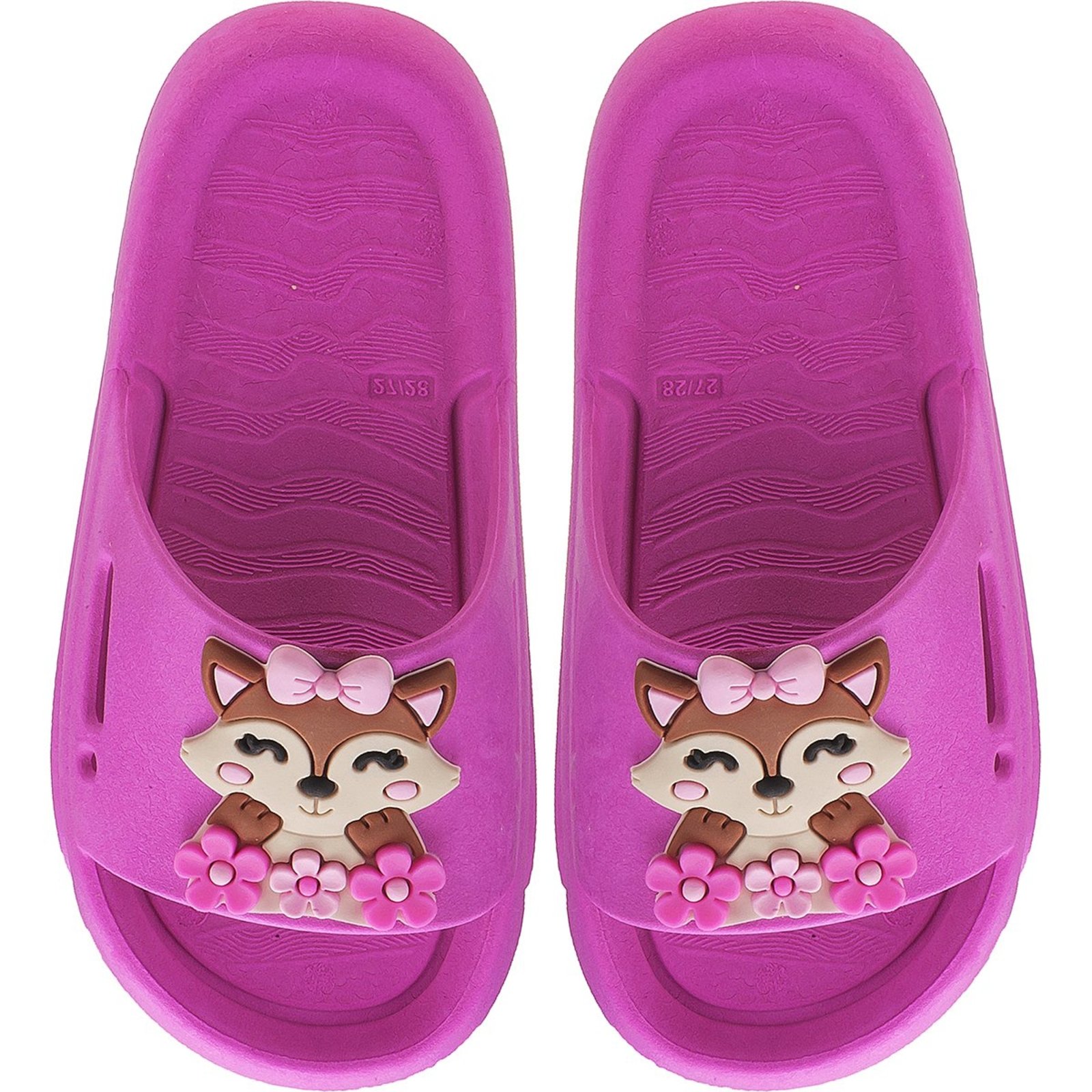 Infantil - Chinelo Slide Pink Raposa tep