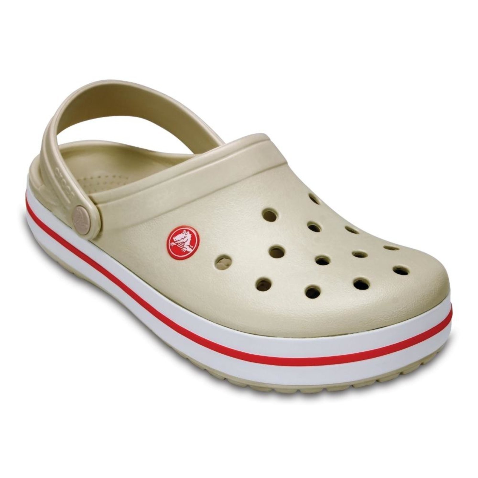 Sandália Crocs Crocband Stucco/Melon - 35 Bege