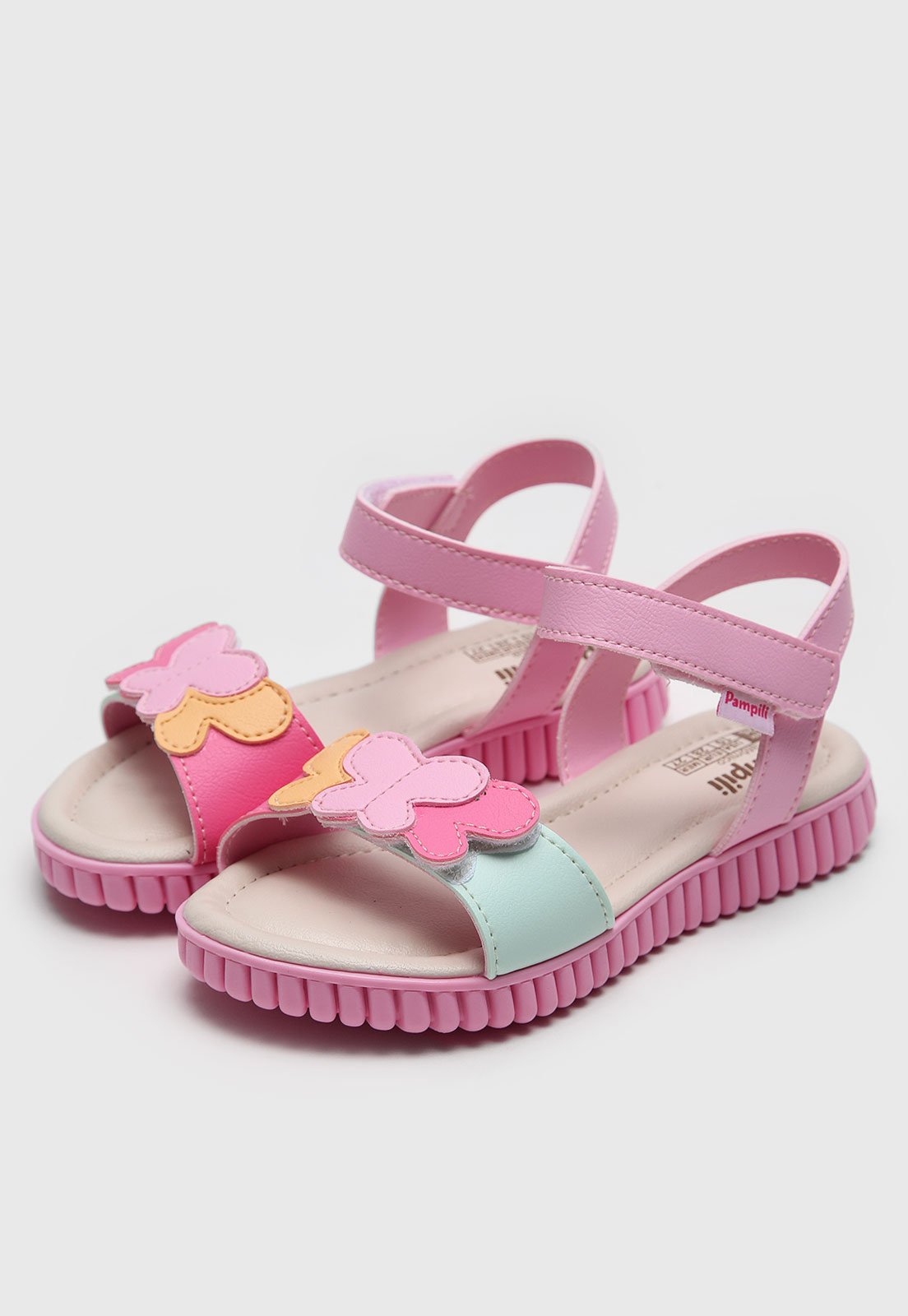 Infantil - Sandália Menina Pampili Candy Rosa