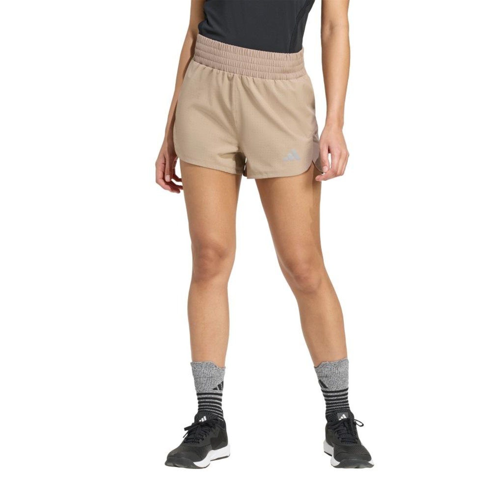 Shorts de Malha Racer Pacer Marrom