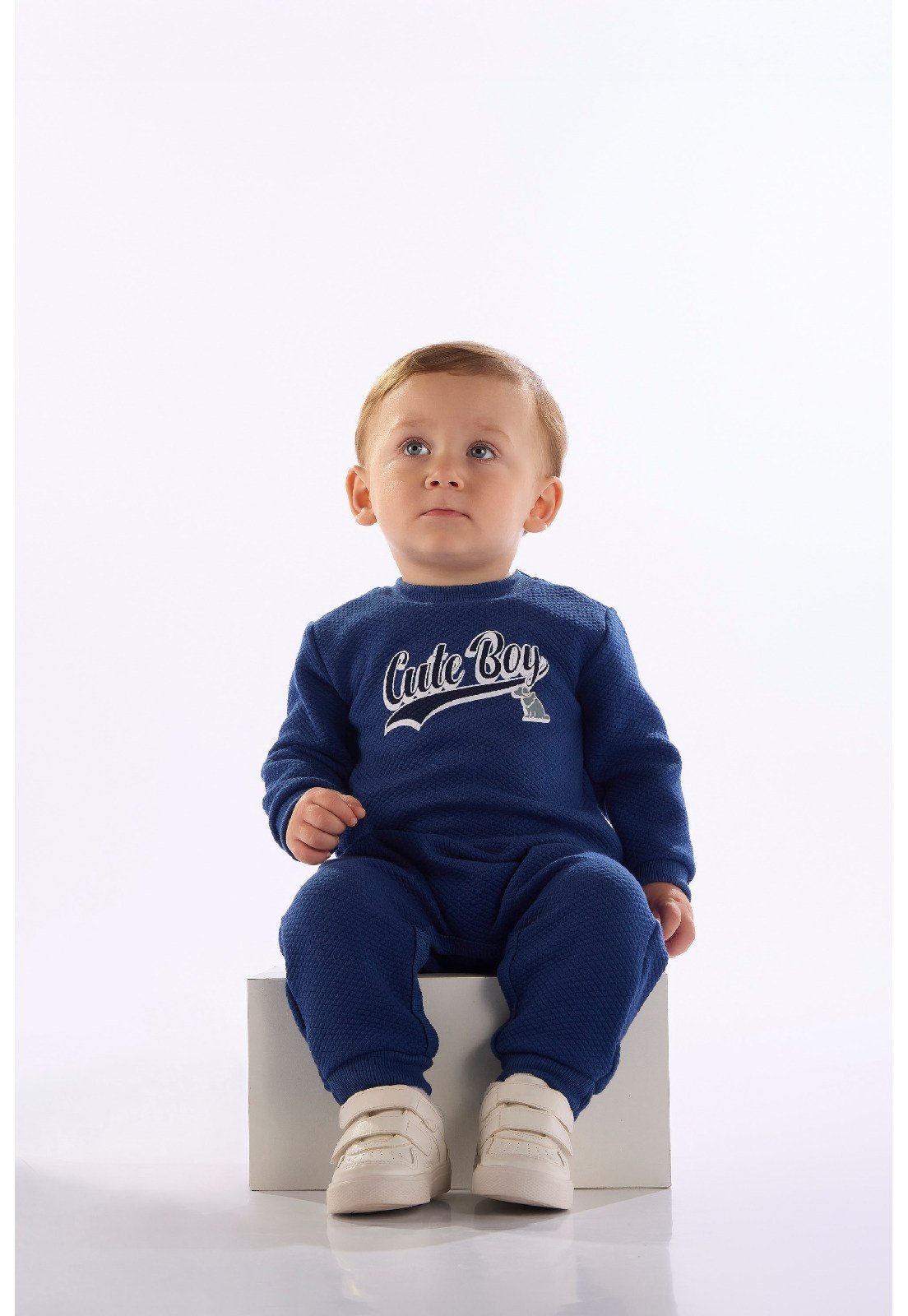 Infantil - Macacão Cute Boy Matelassê Quimby Verde