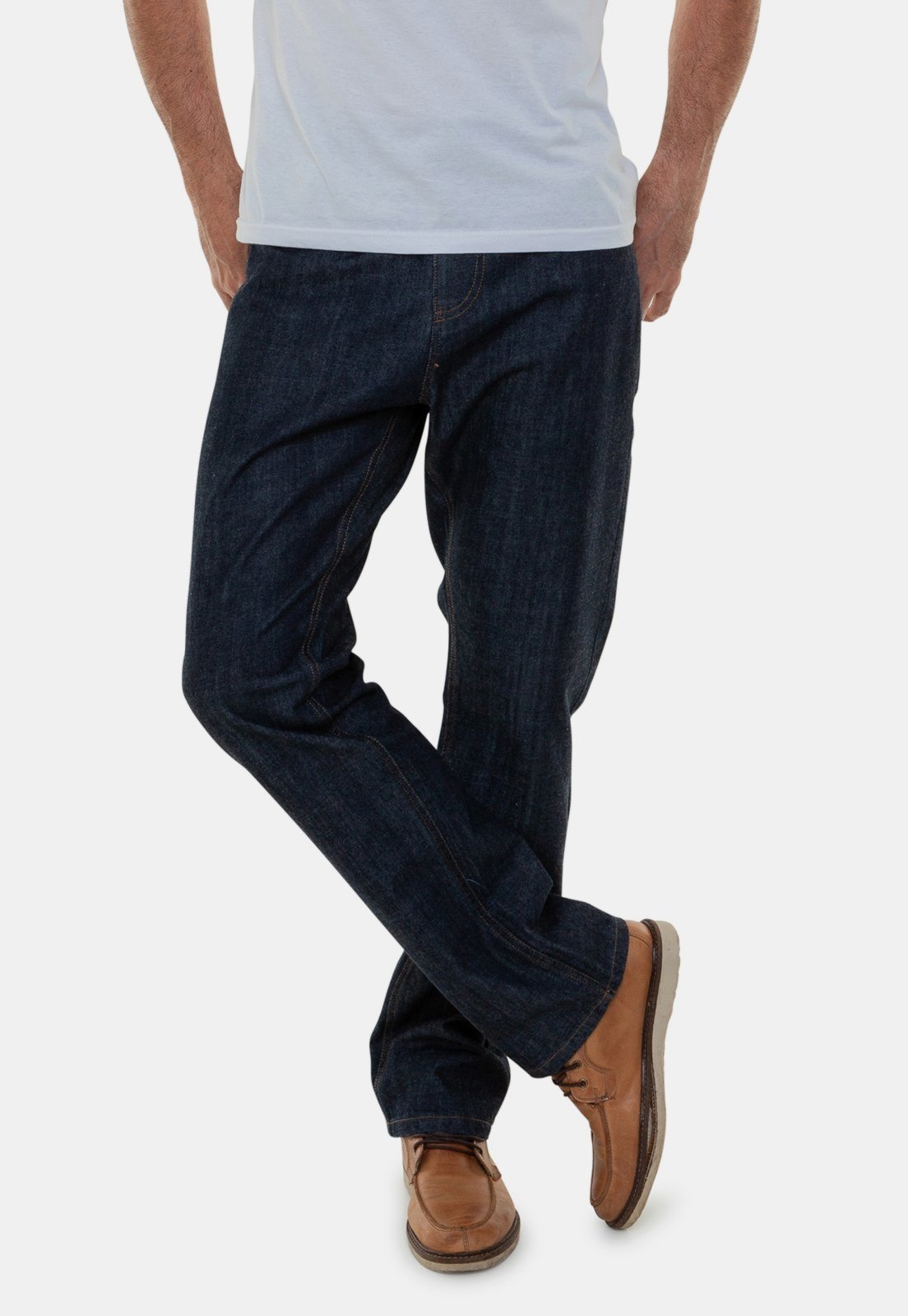 Calça Jeans Masculina Amaciada Premium Versatti Beirute Azul