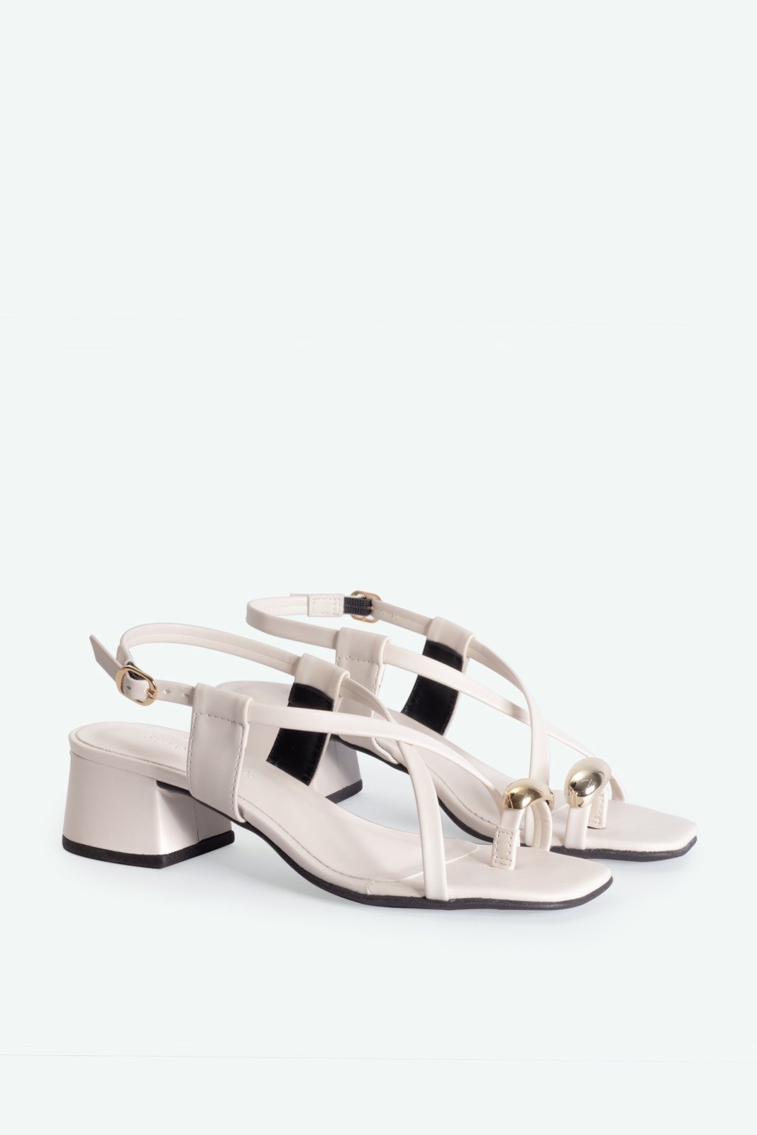 Vista 3 Sandália Eloà Off White Suzana Santos off-white white Suzana Santos off-white white