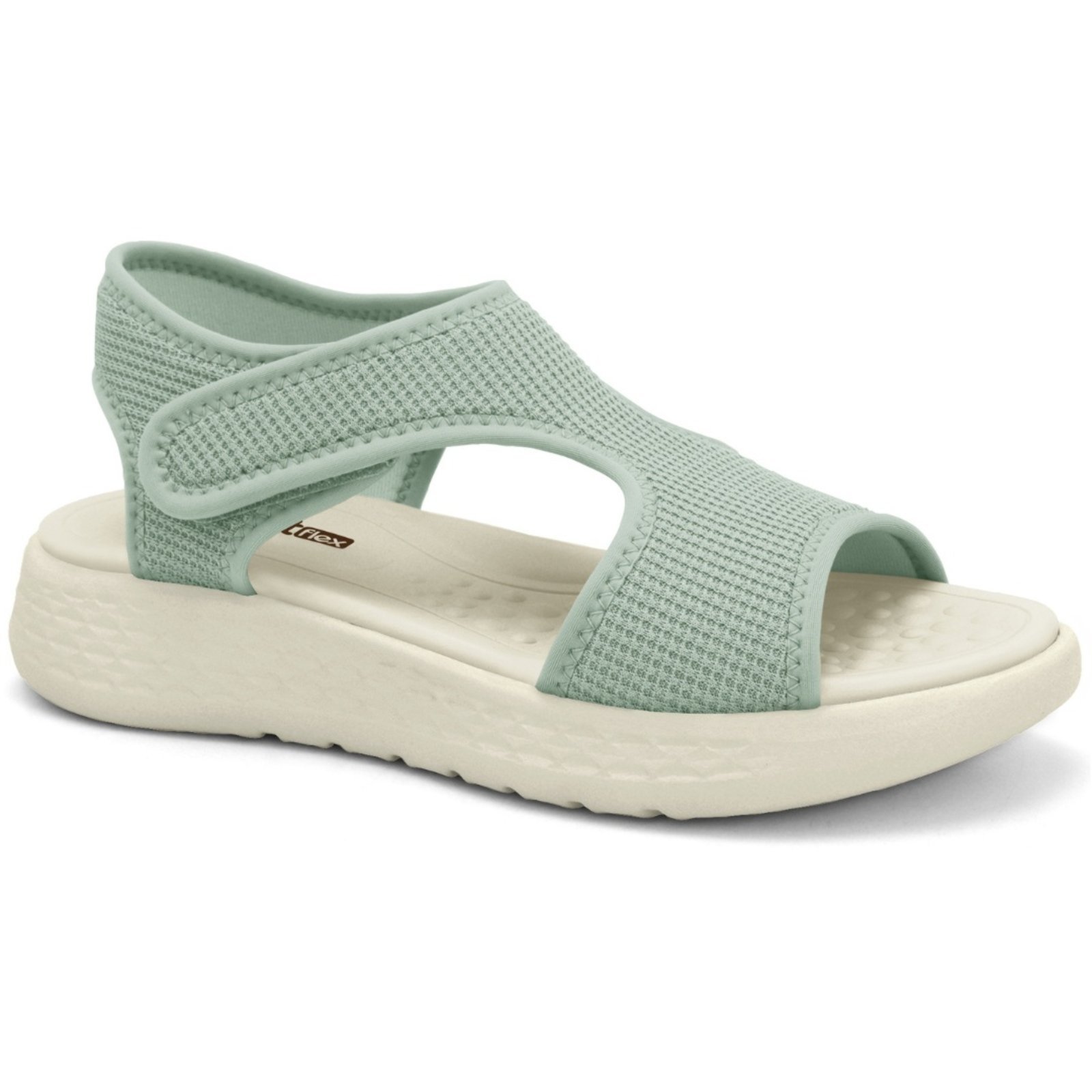 Sandália Feminina Super Leve Verde Comfortflex 2547304-1