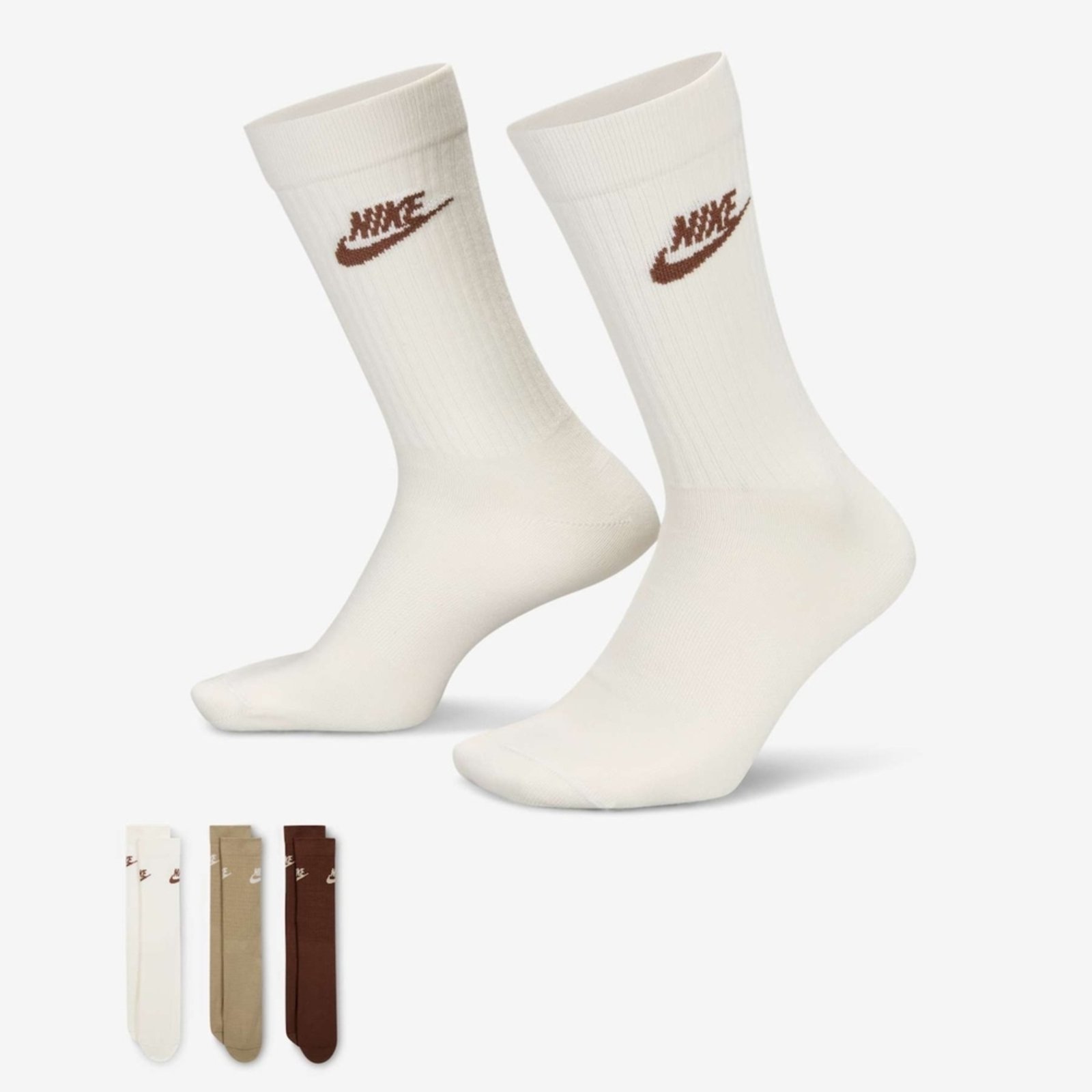 Meias Nike Sportswear Everyday Essential 3 Pares Unissex