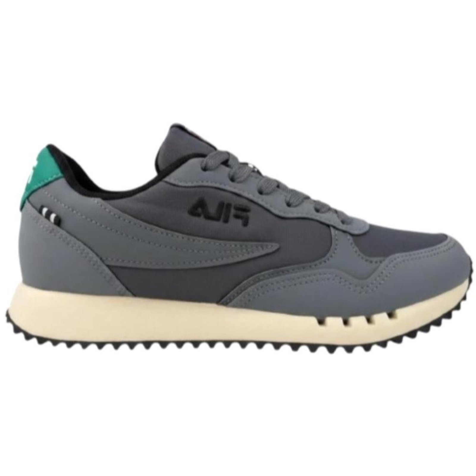 Tenis Fila Euro Jogger Vintage Masculino-grafite/preto