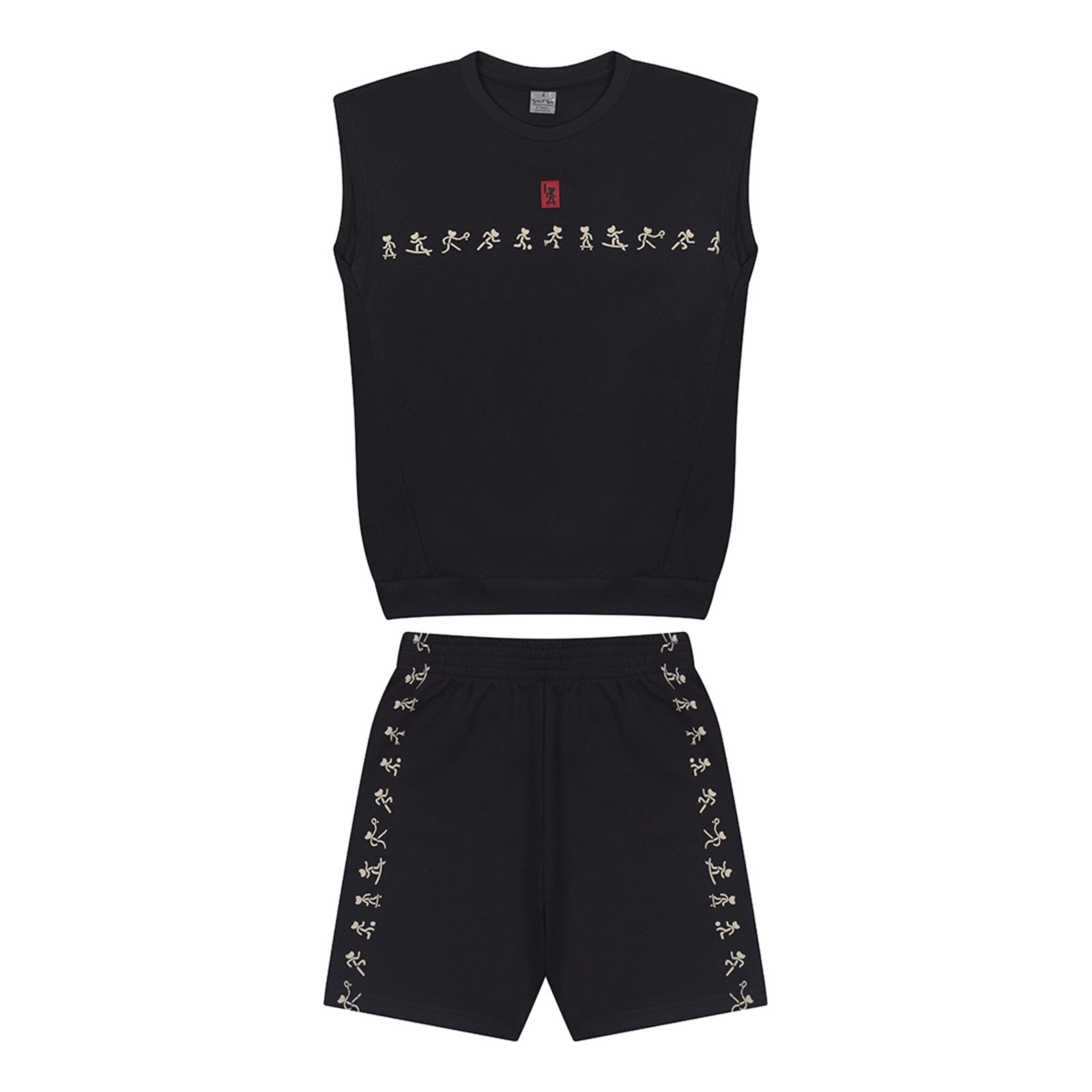 Infantil - Conjunto Curto Masculino Tigor T. Tigre