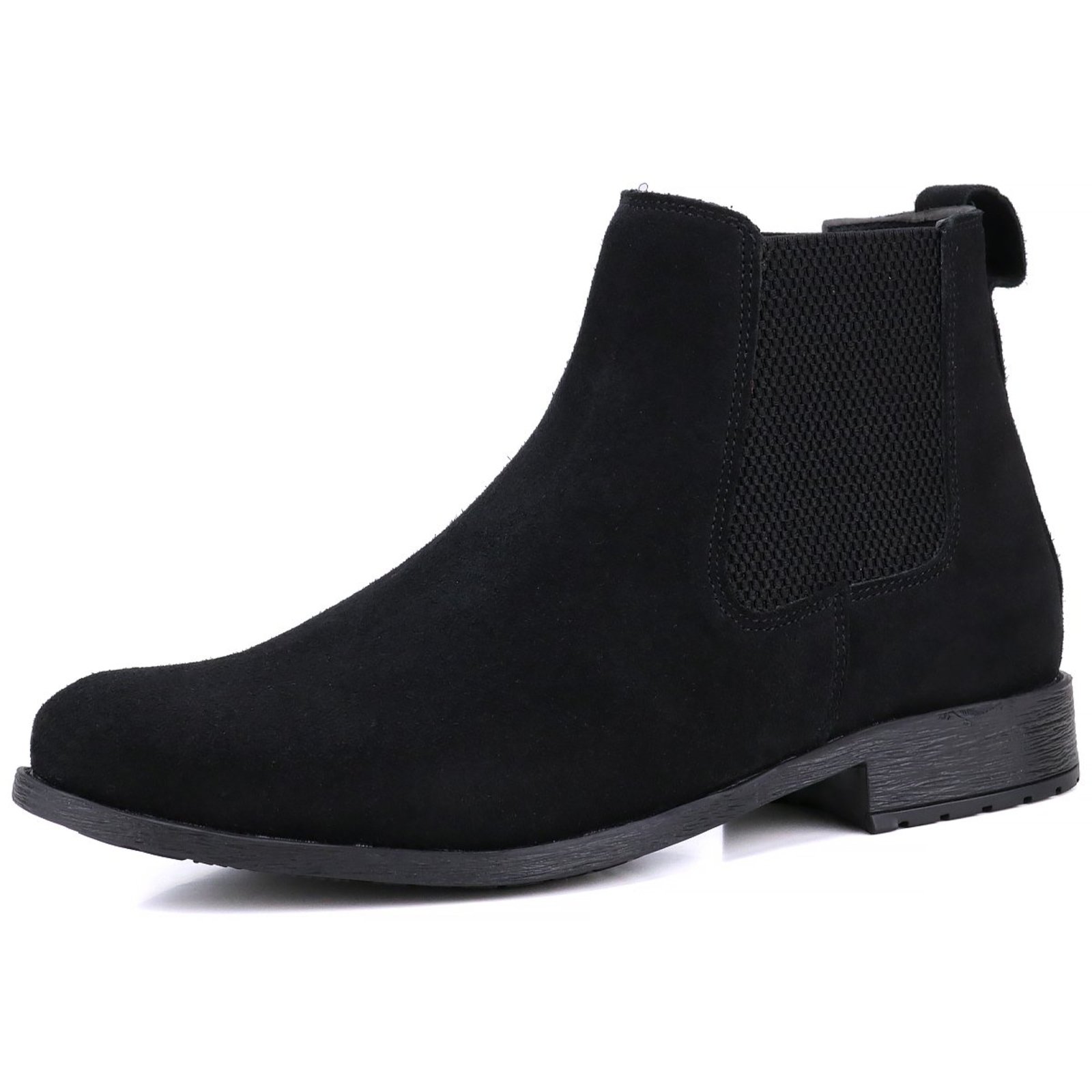 Bota Botina Chelsea Mr. Gutt Couro Preta
