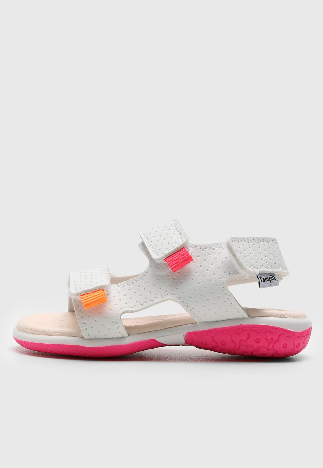 Vista 3 Infantil - Sandália Pampili Lisa Off-White off-white white Pampili off-white white