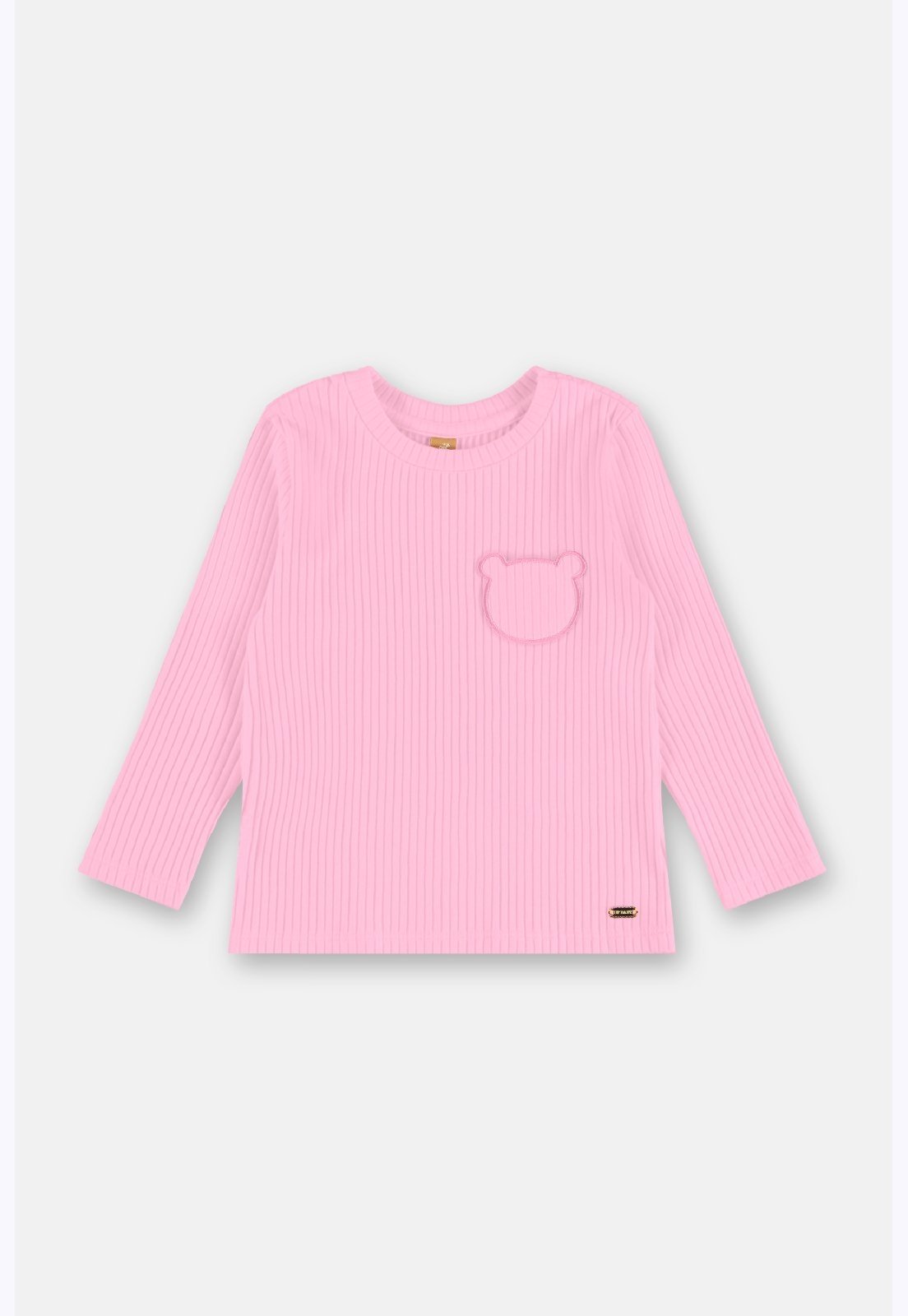 Infantil - Blusa Ribana Canelada Up Baby Preto