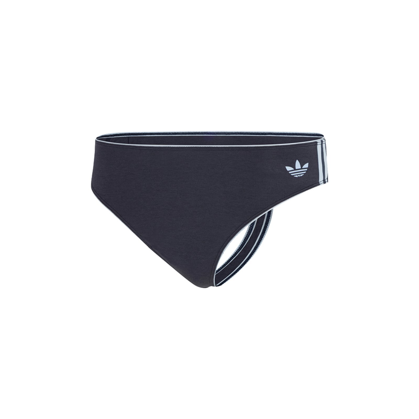 Calcinha Fio Dental adidas Underwear Azul Marinho