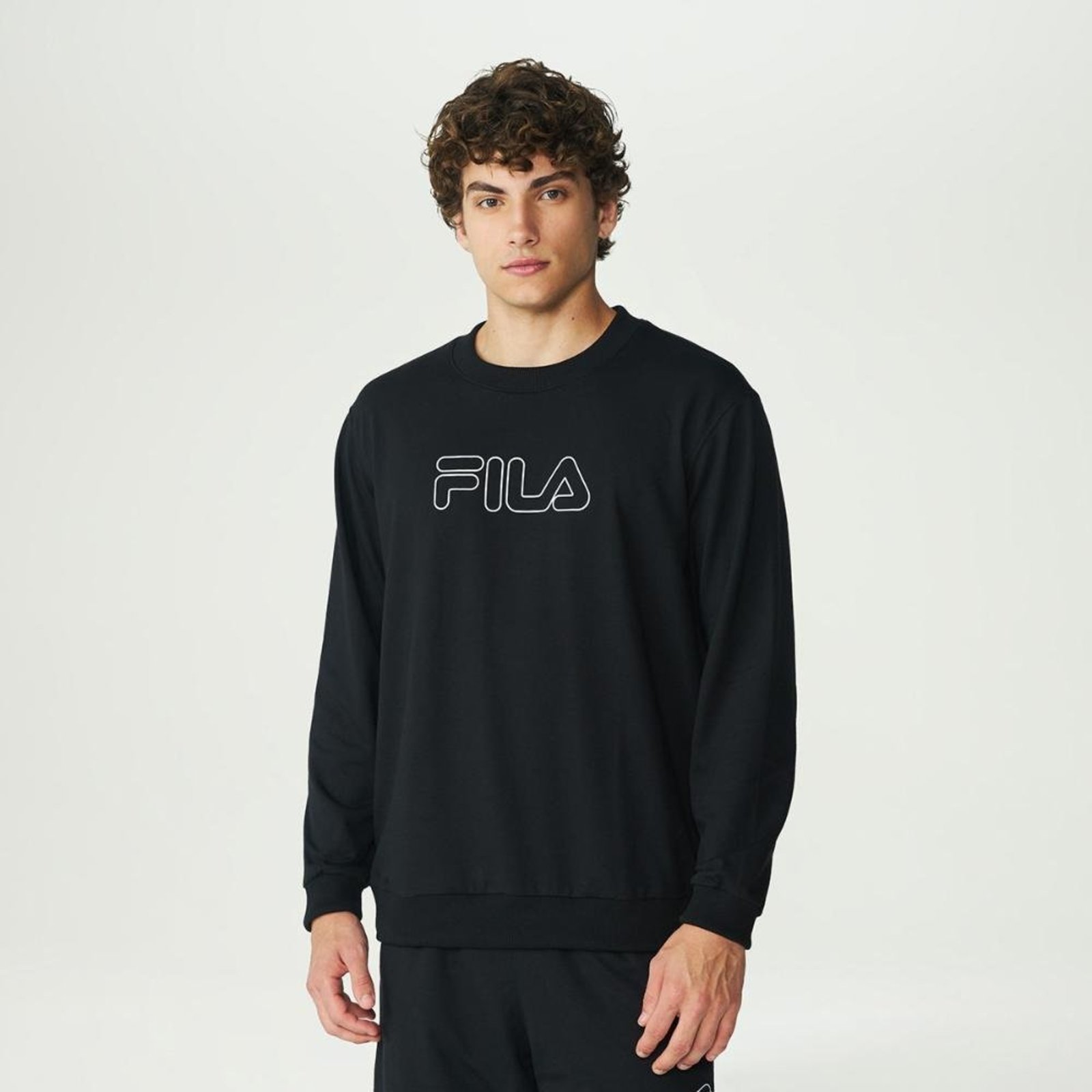 Casaco Fila Letter Outline Light Masculino Incolor