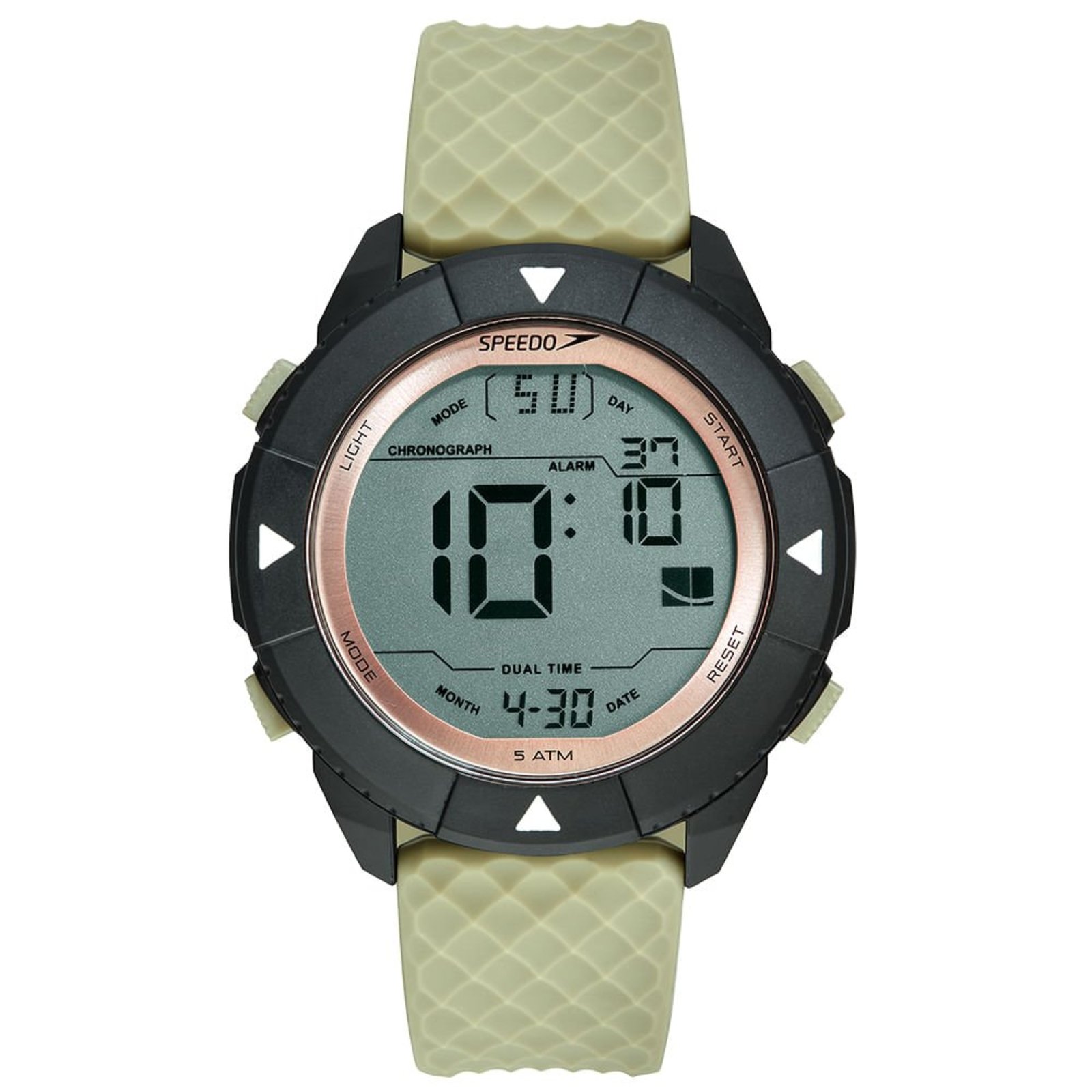 Relógio Masculino Speedo Bege Anadigi Speedo
