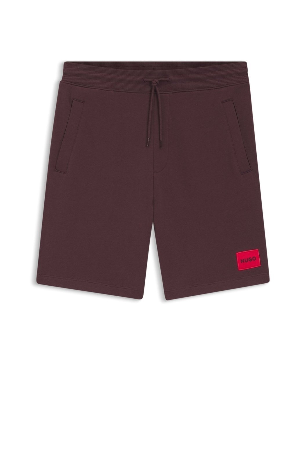 Shorts De Terry De Algodão Com Logo