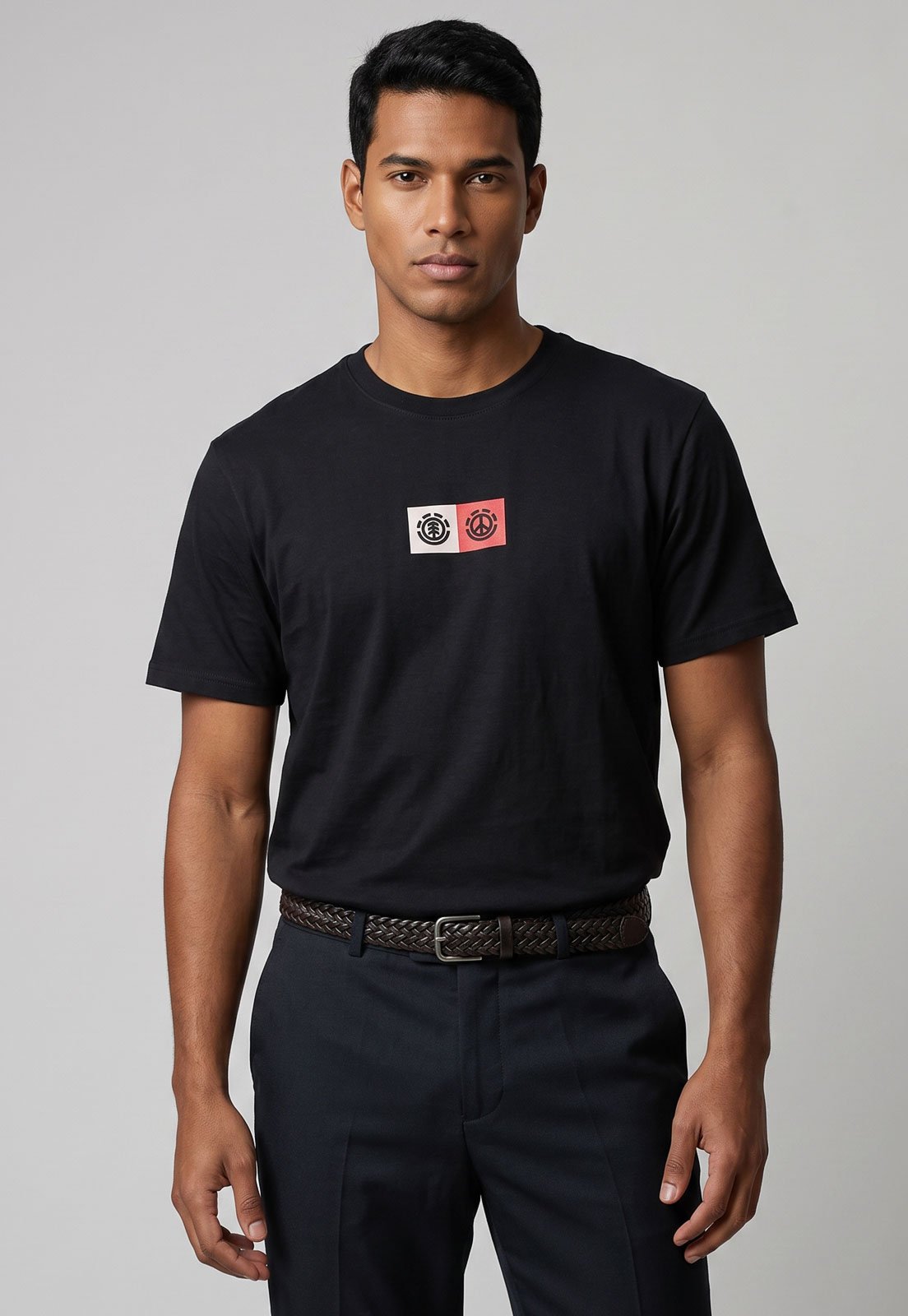 Camiseta Masculina Element Dual Preta
