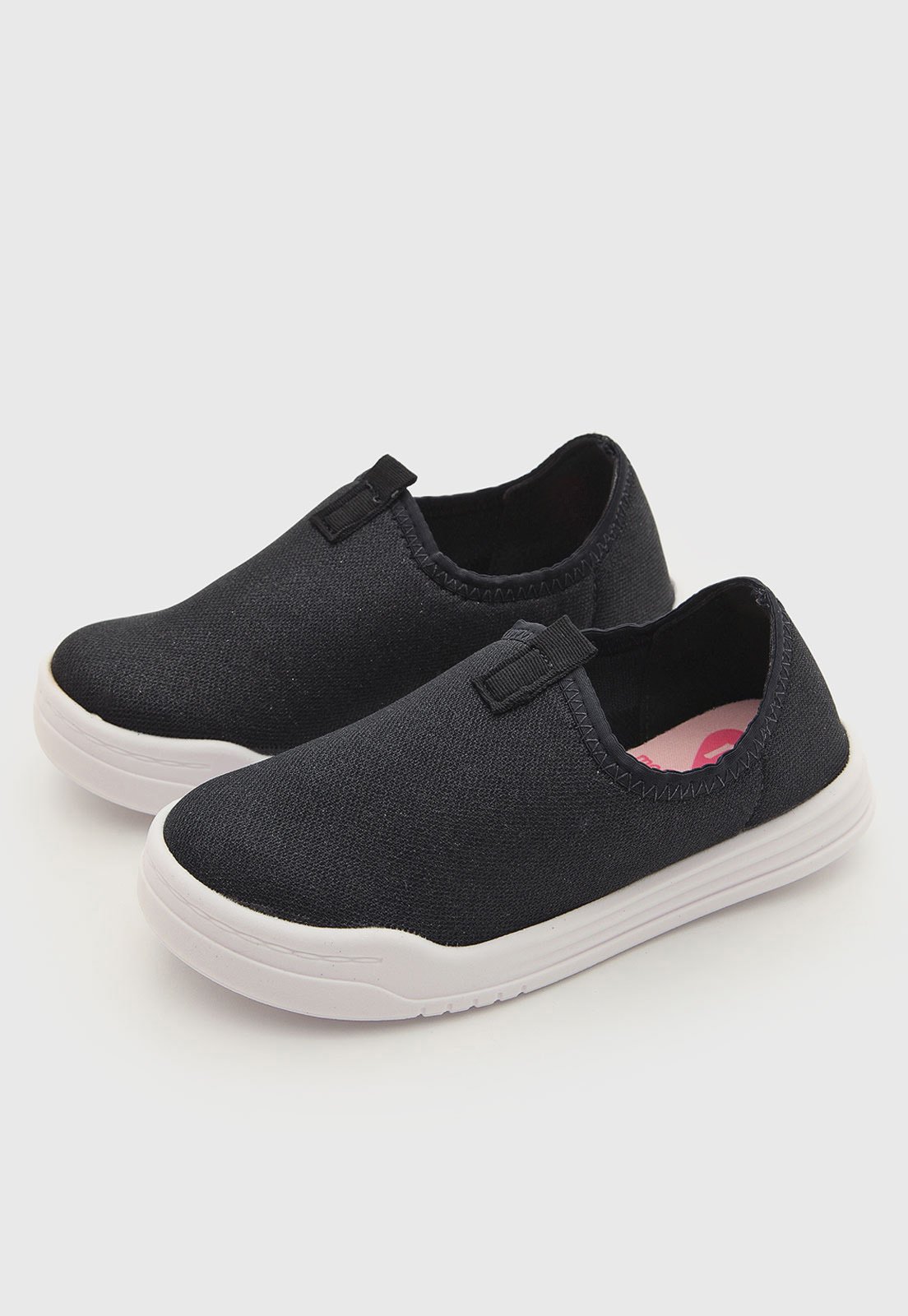 Infantil - Tênis Slip On Molekinha Preto