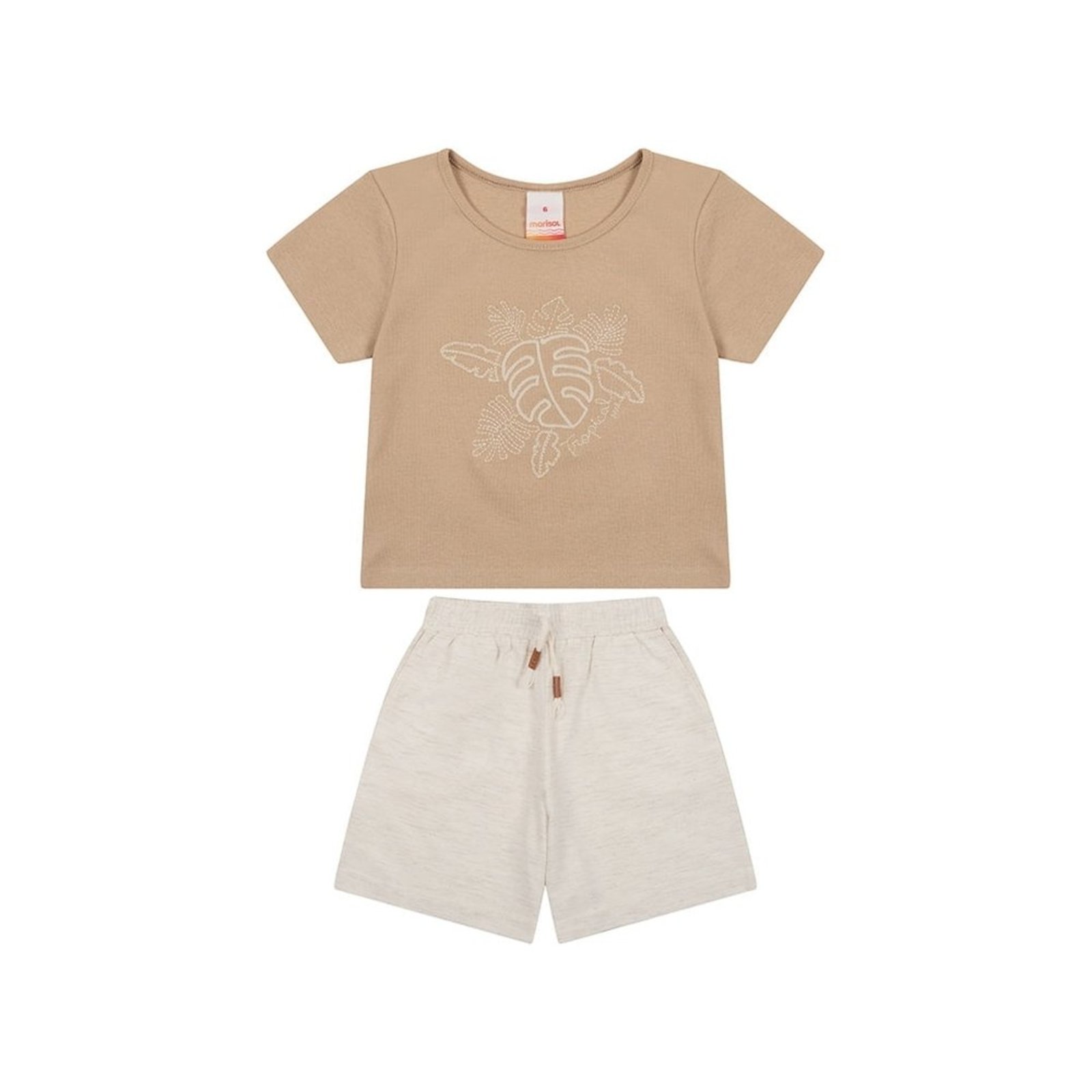 Infantil - Conjunto Curto Tropical Menina Marisol