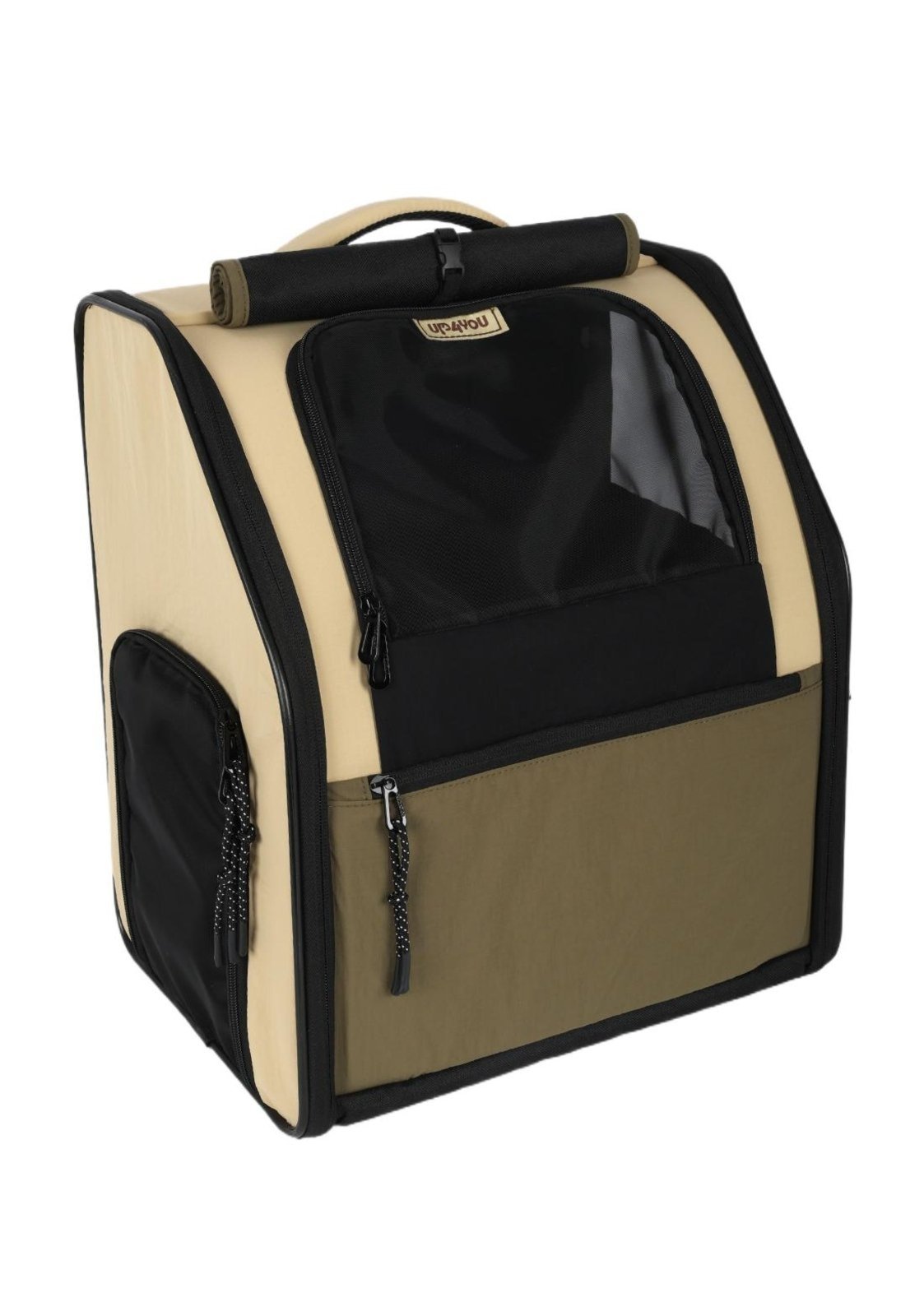 Infantil - Mochila de Rodinha e Costas Crinkle Up4you Dino Verde