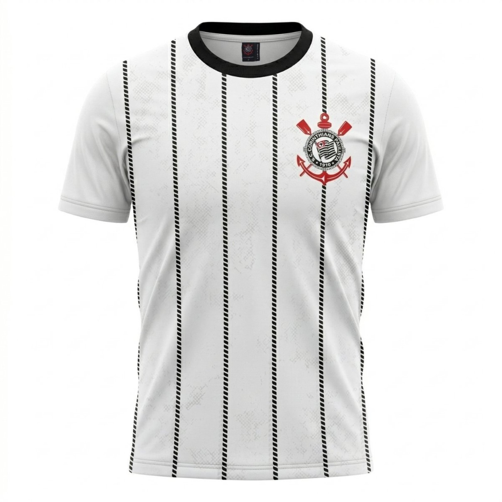 Camisa Corinthians Masculina Povo Braziline BRANCO