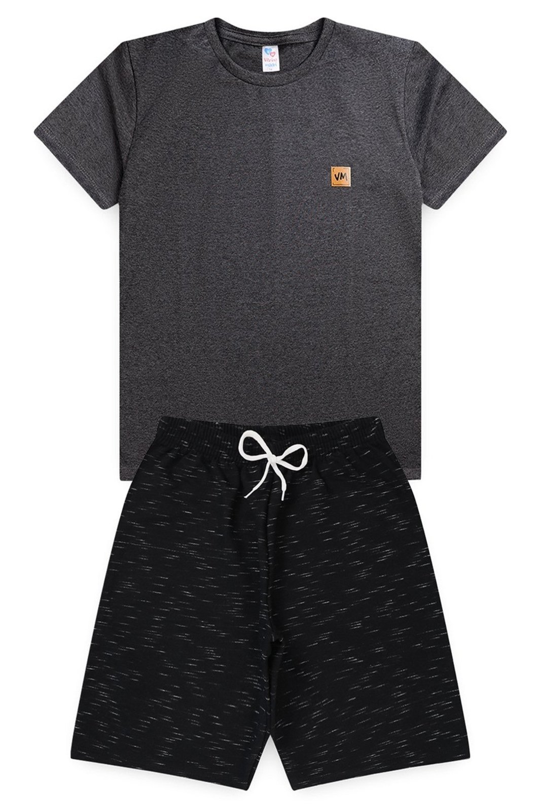 Infantil - Conjunto Juvenil Verão Masculino Vitrine Madri Mesclado