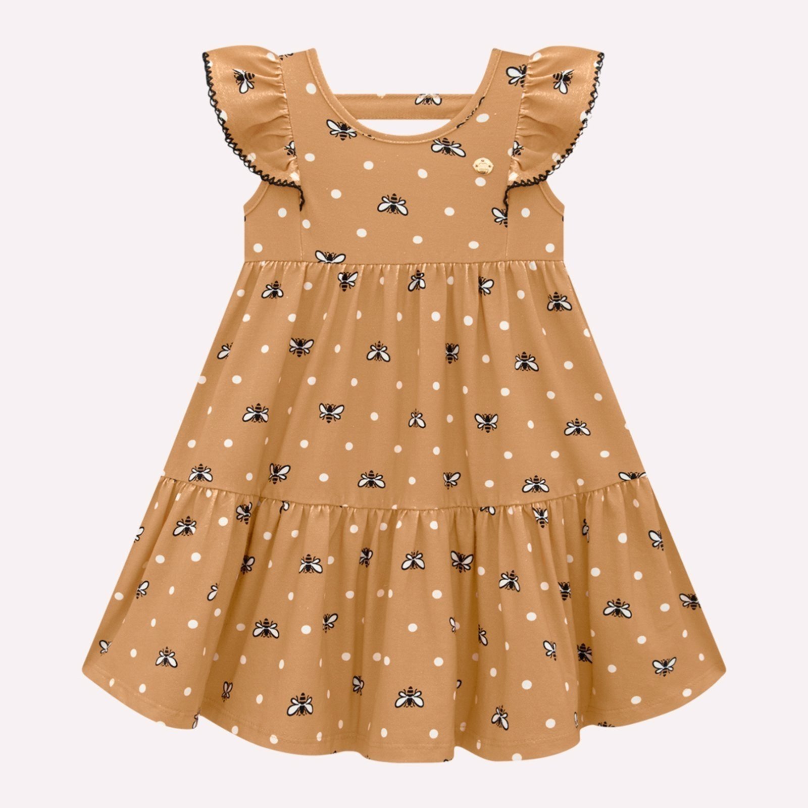 Infantil - Vestido Menina Borboleta Milon