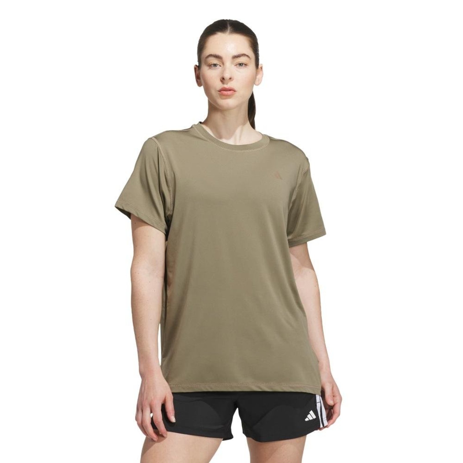 Camiseta Treino Diário Designed for Train adidas Performance Bege
