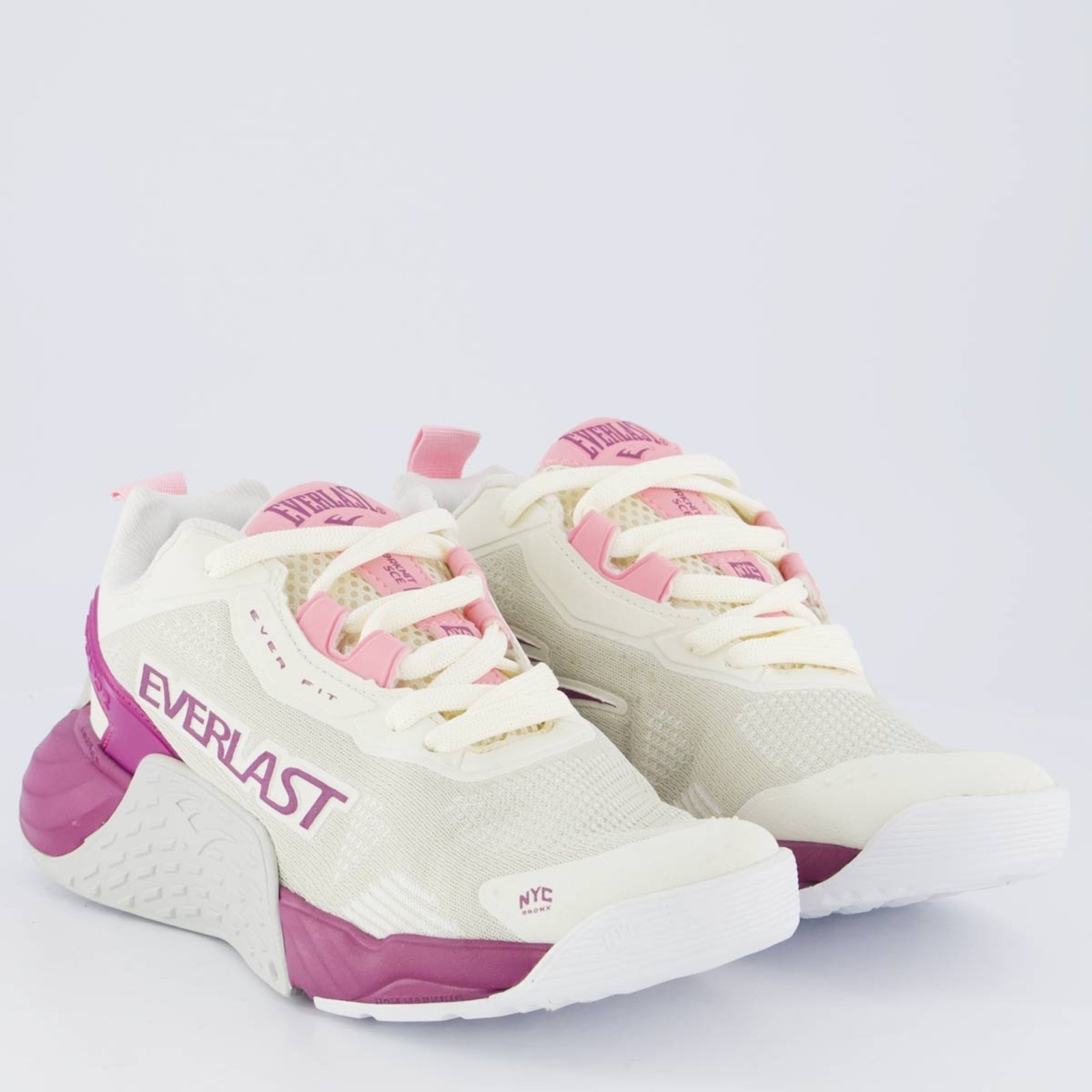 Vista 3 Tênis Everlast Climber Ultra Feminino e Roxo bege Everlast bege