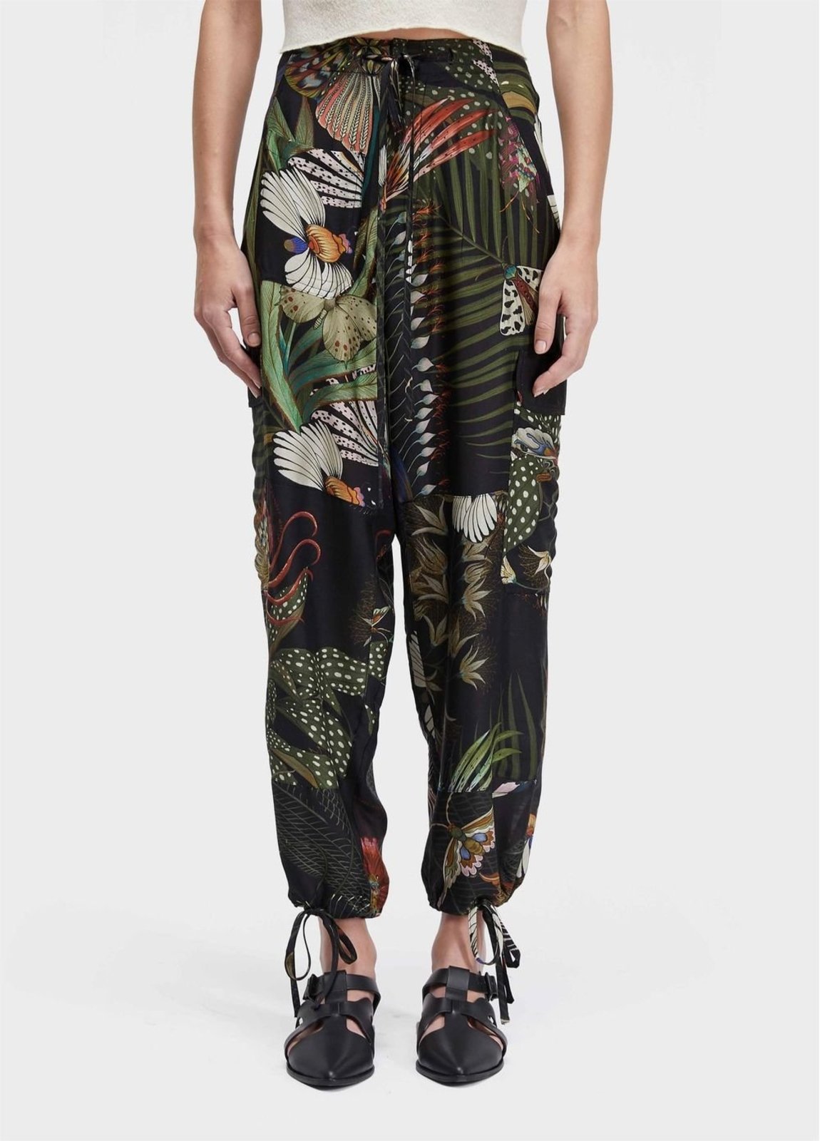 Calça bolsos botanique OSKLEN
