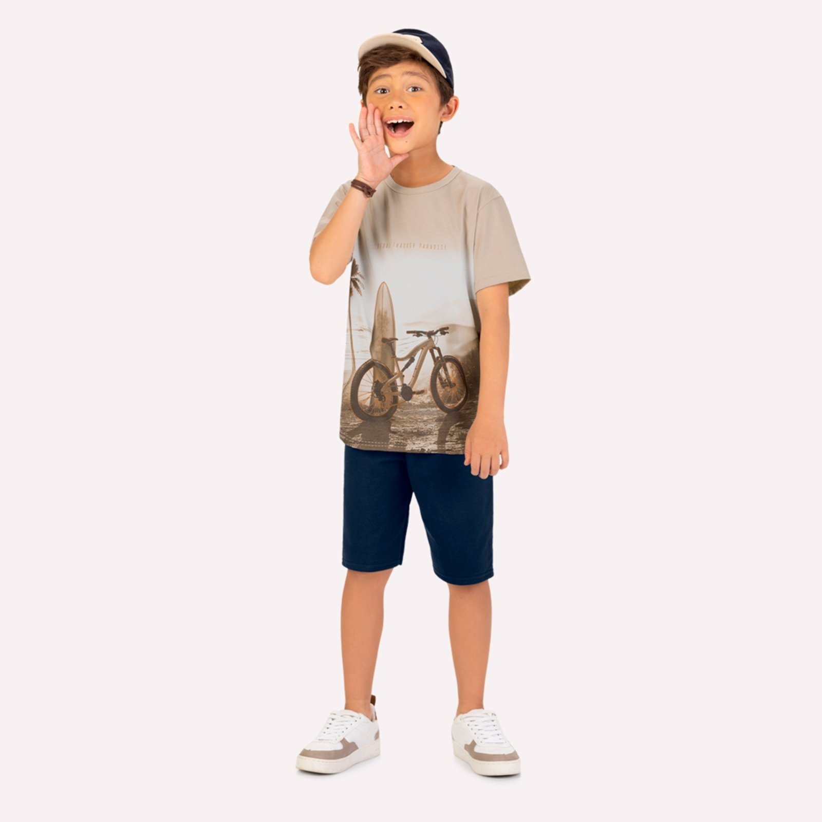 Infantil – Conjunto Menino em Algodão Kyly