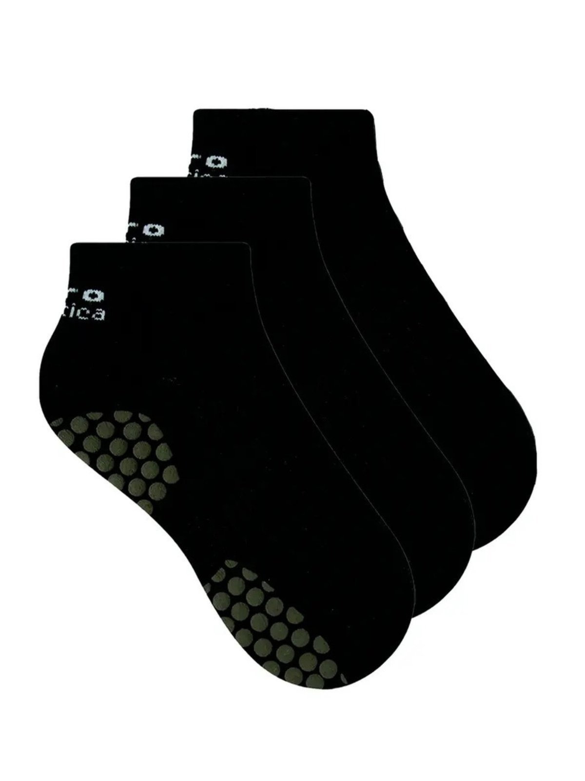 Vista 2 Kit 3 Pares de Meias Hidroginástica Selene 4010 preto SELENE preto