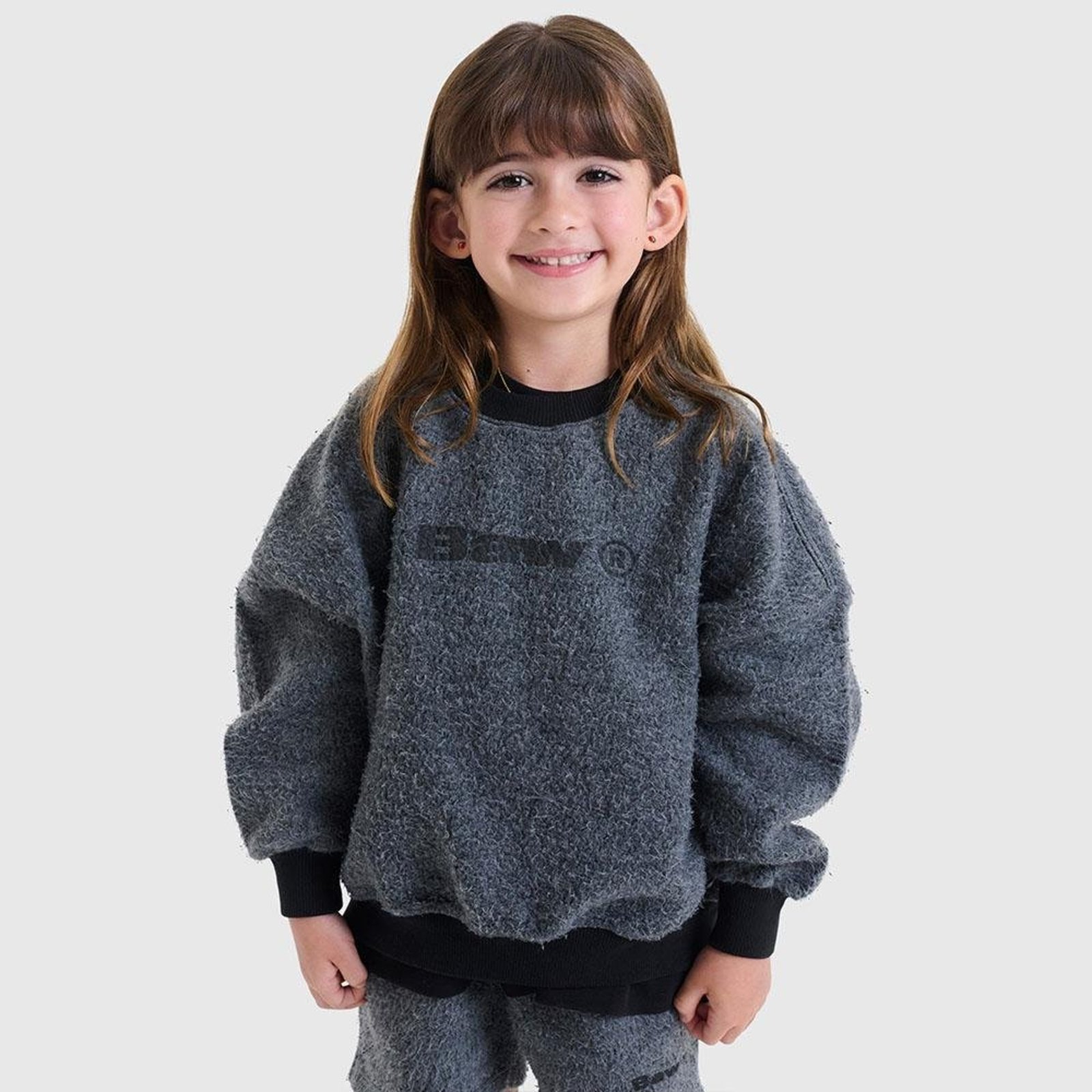 Infantil - SWEATSHIRT REVERSE Preto