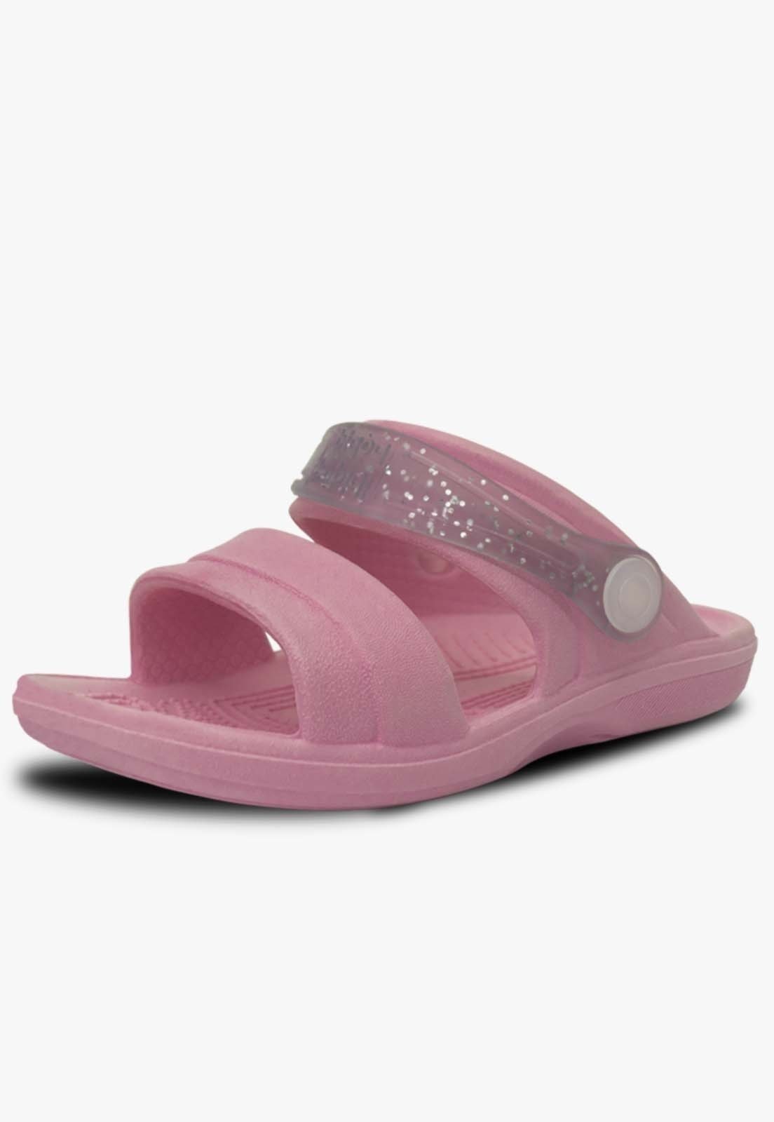 Infantil - Sandalia Papete Feminina Pópidi Babuche Menina Rosa