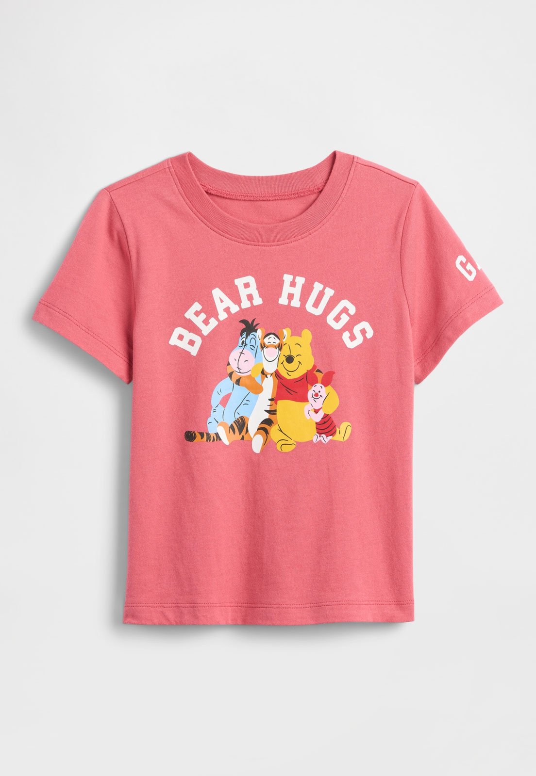 Camiseta GAP Estampa Ursinho Pooh Rosa