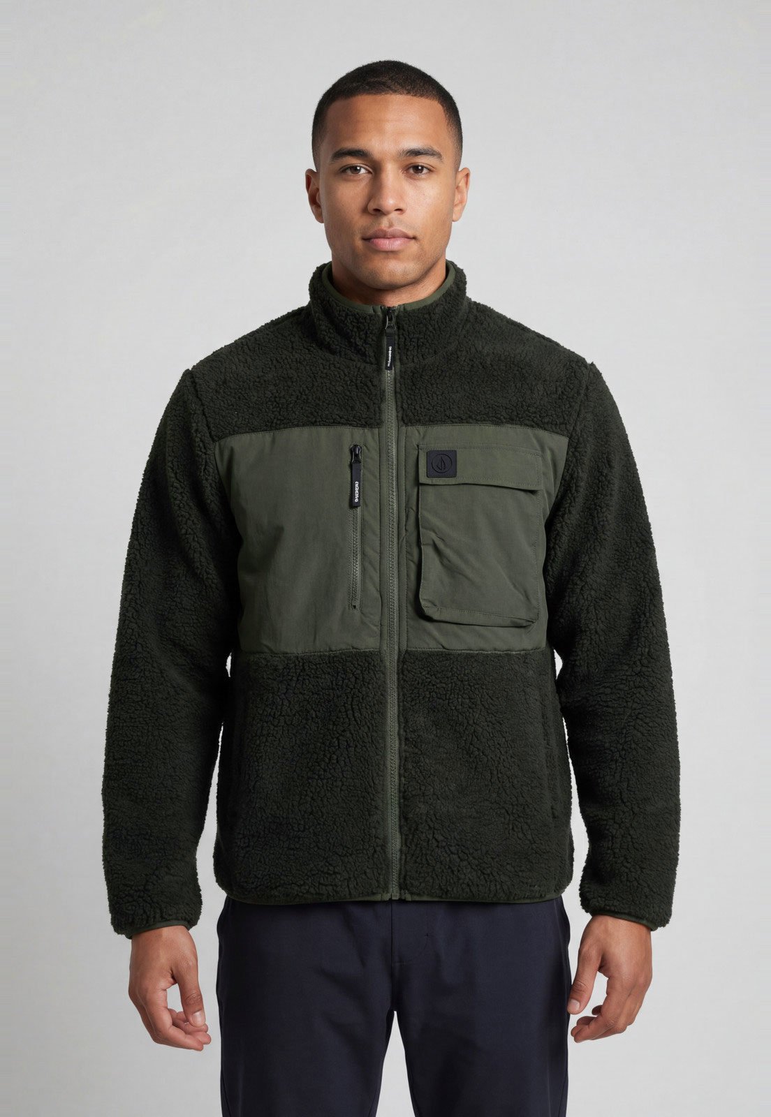 Blusa Masculina Volcom Storm Stone Verde