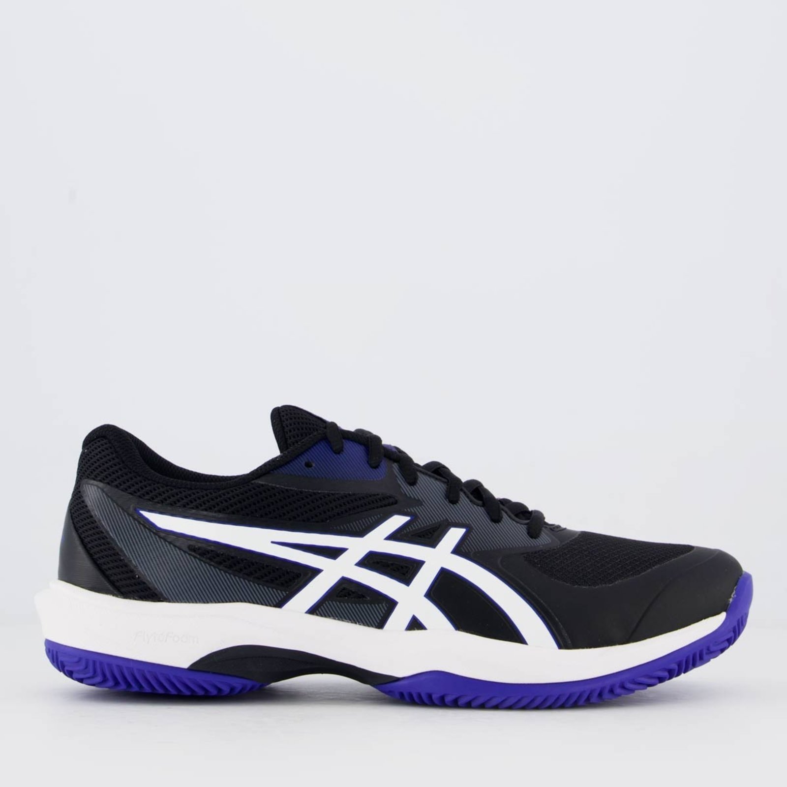 Tênis Asics Game FF Clay OC Preto e Branco