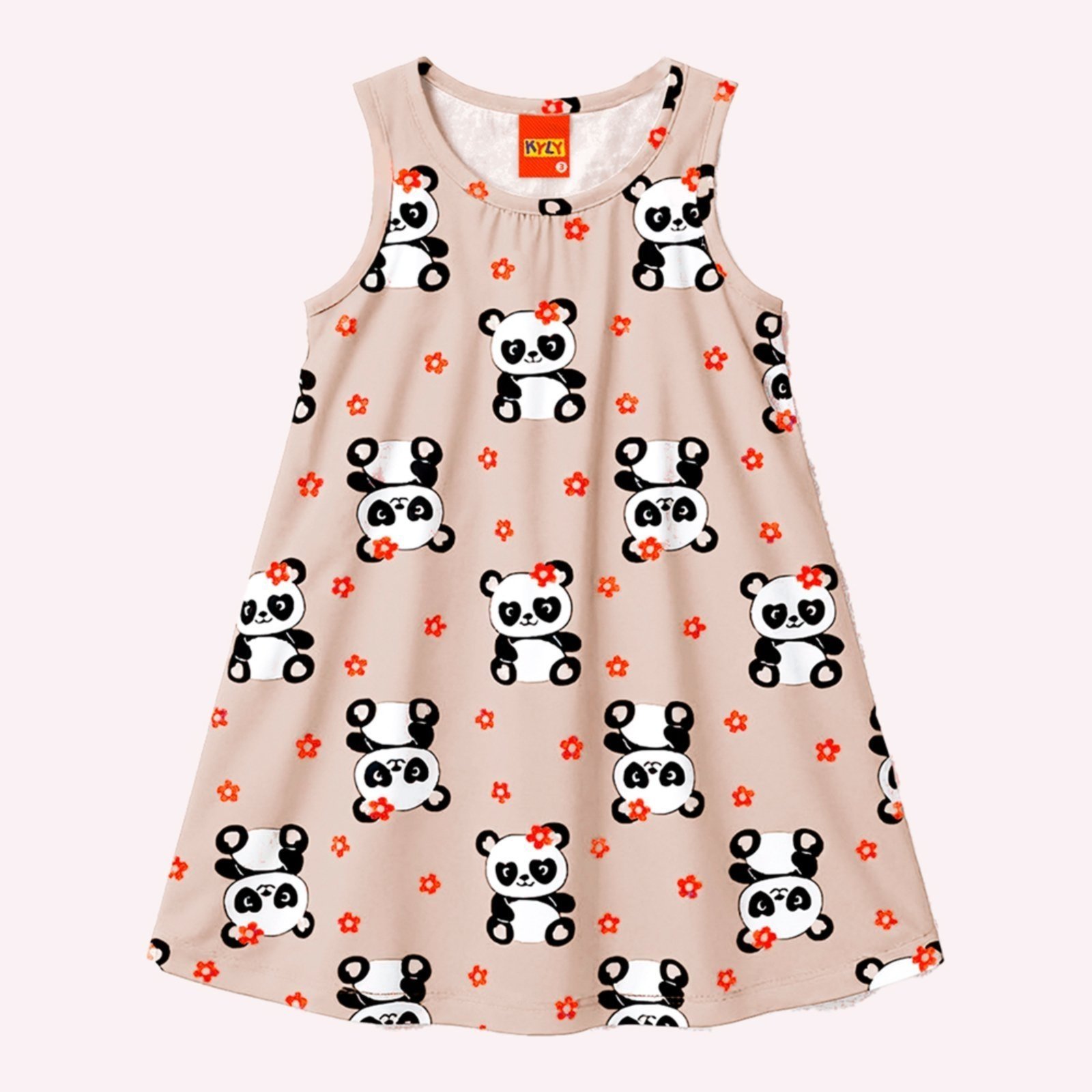 Infantil - Vestido Menina Ursinhos Kyly