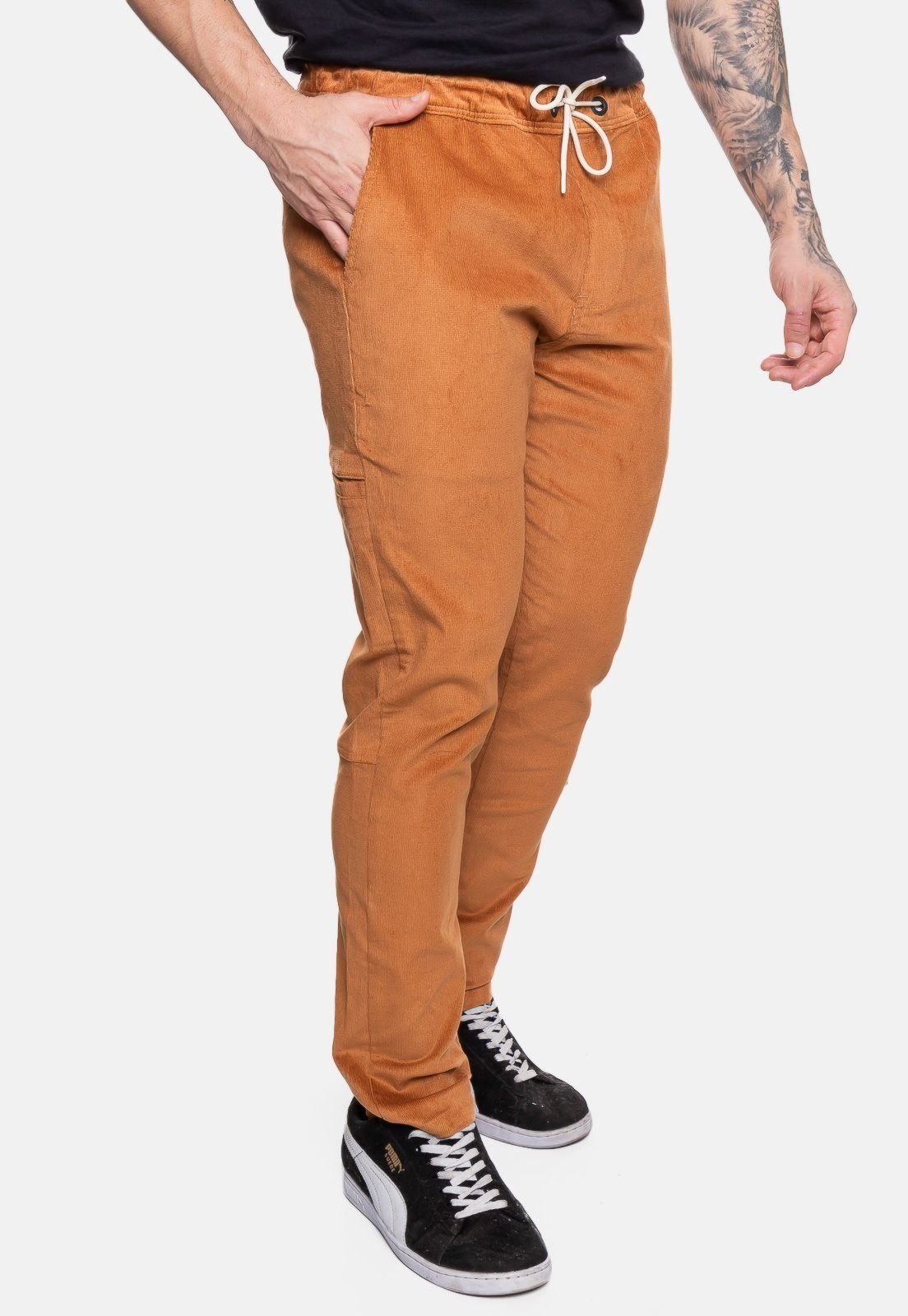 Calça HD Velvet Caqui