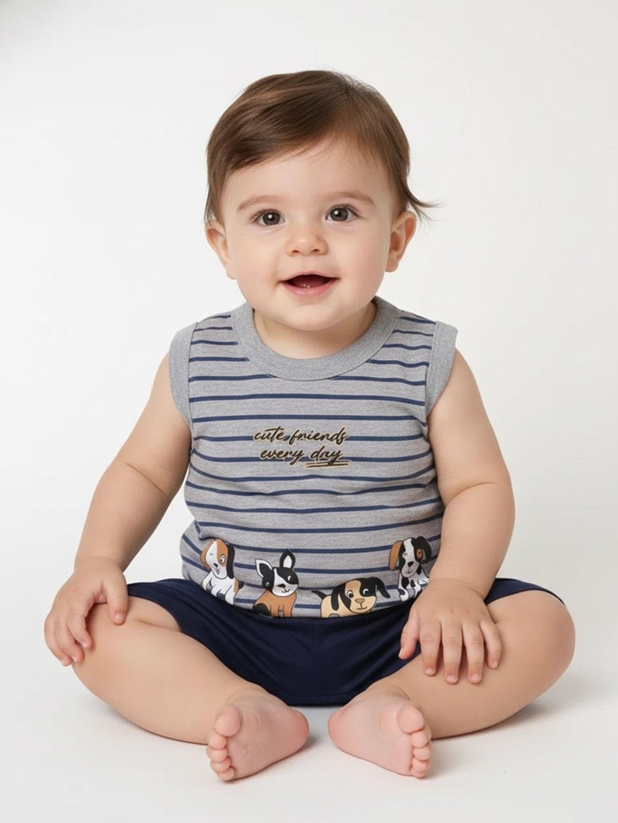 Infantil - Conjunto Curto Para - MESCLA