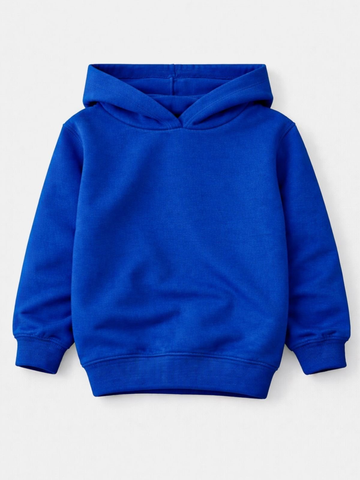 Vista 2 Infantil - Blusão Moletom Peluciado Básico - ROYAL Look Infantil azul royal Look Infantil azul royal