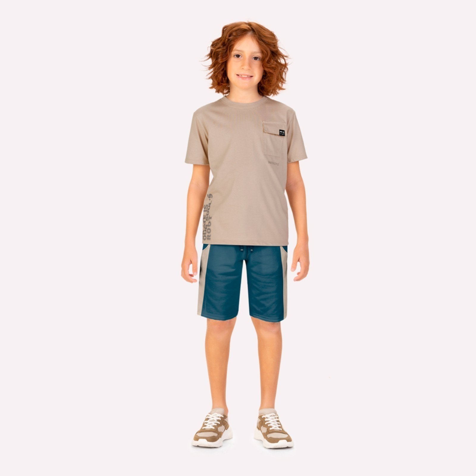 Infantil - Conjunto Menino em Algodão Kyly
