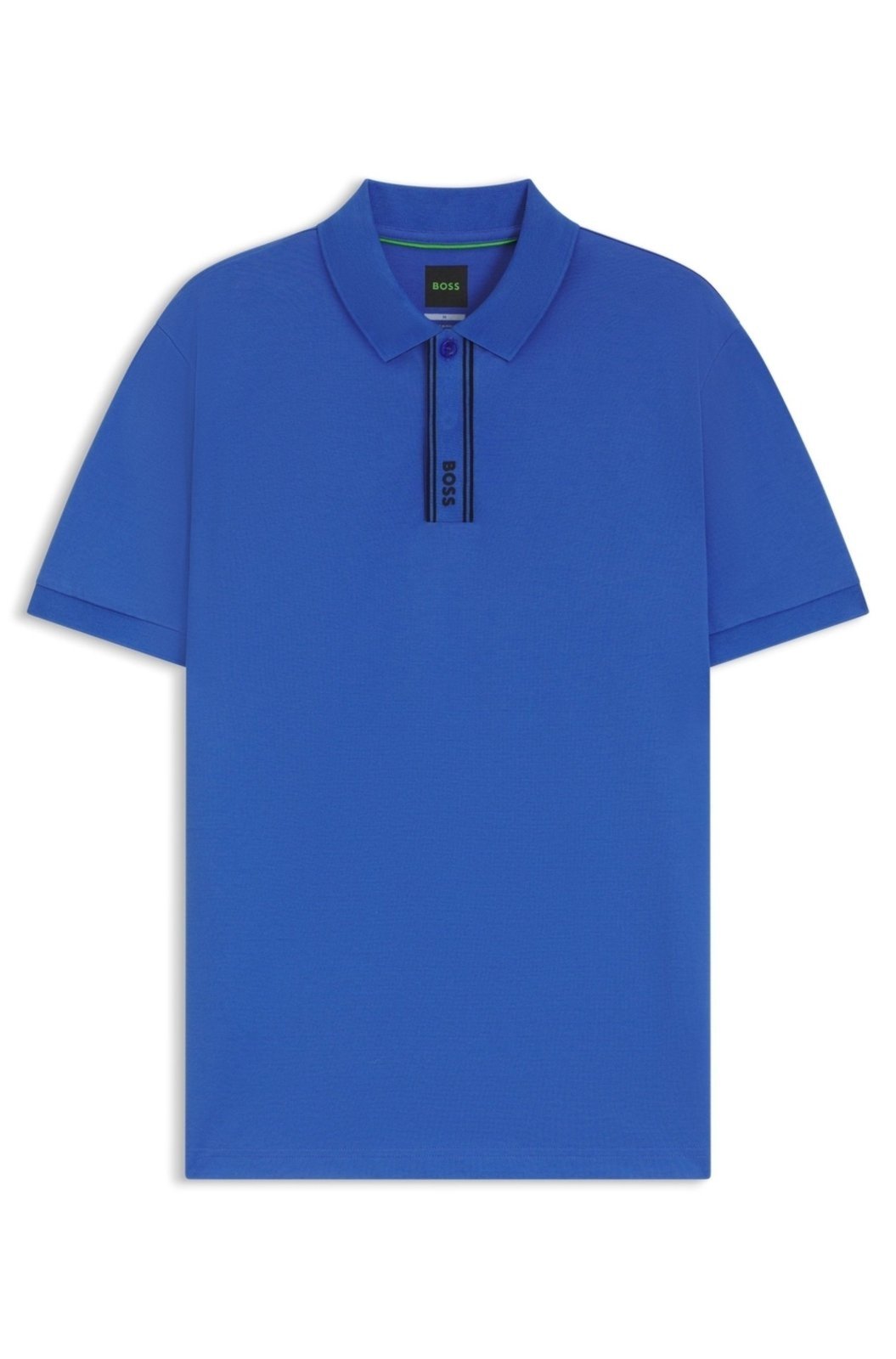 Polo Paddy Com Carcela Às Riscas E Logo
