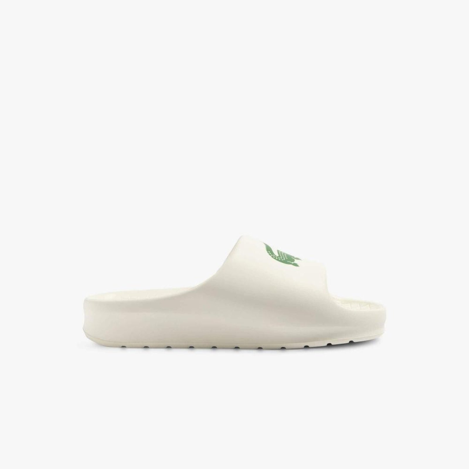 Chinelo masculino Lacoste Serve Slide 2.0 Branco