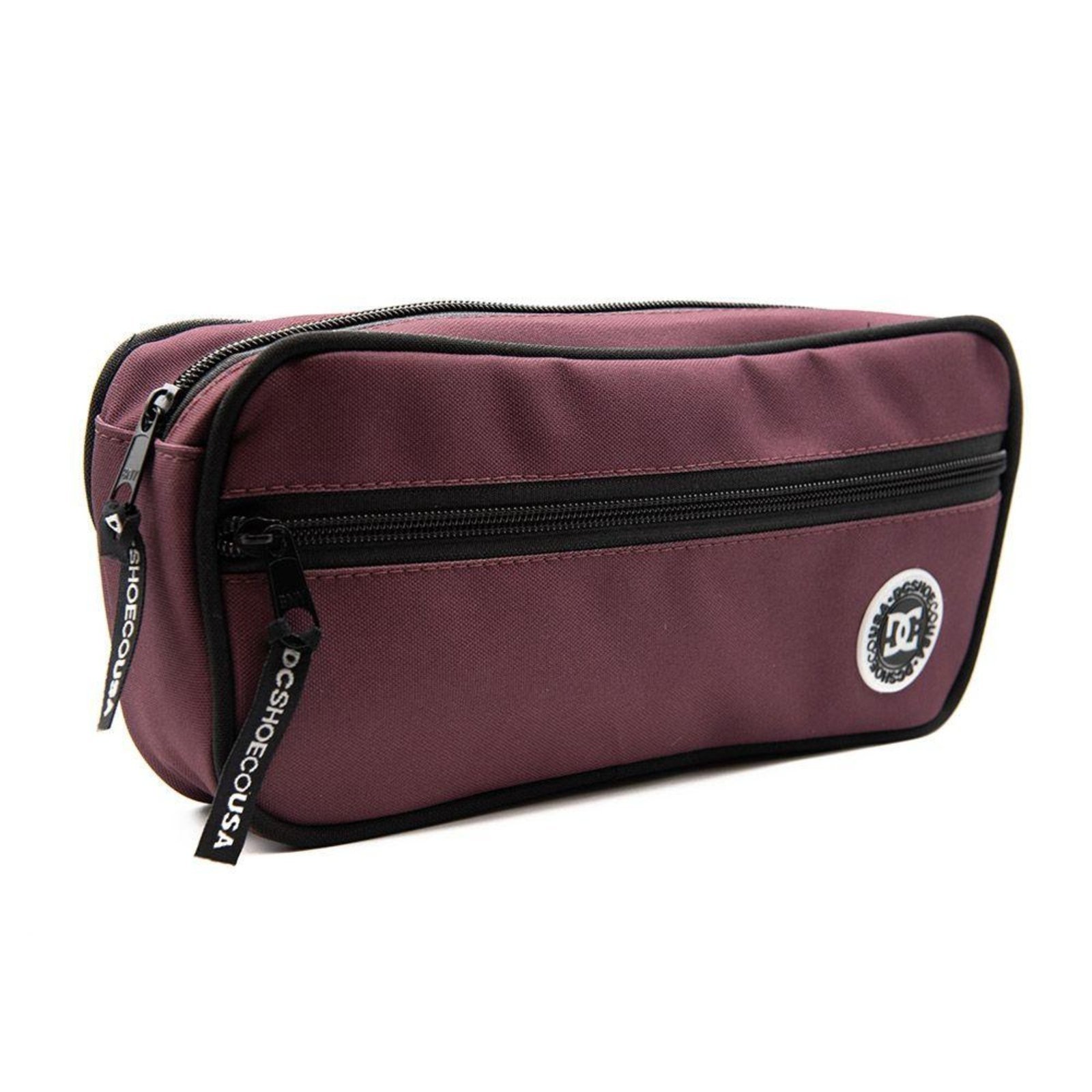 Vista 3 Pochete DC Shoes Tussler 3 Marble Vinho vermelho DC Shoes vermelho