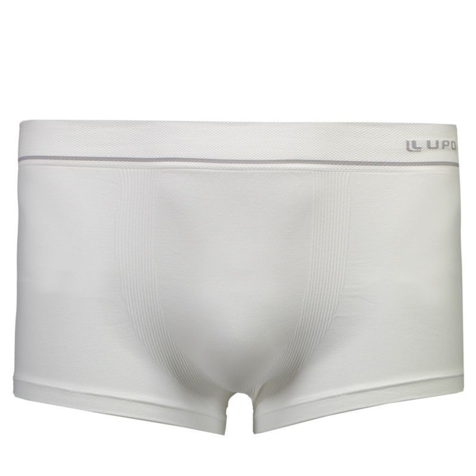 Vista 2 Cueca Sunga Lupo Microfibra Sem Costura Branca branco Lupo branco